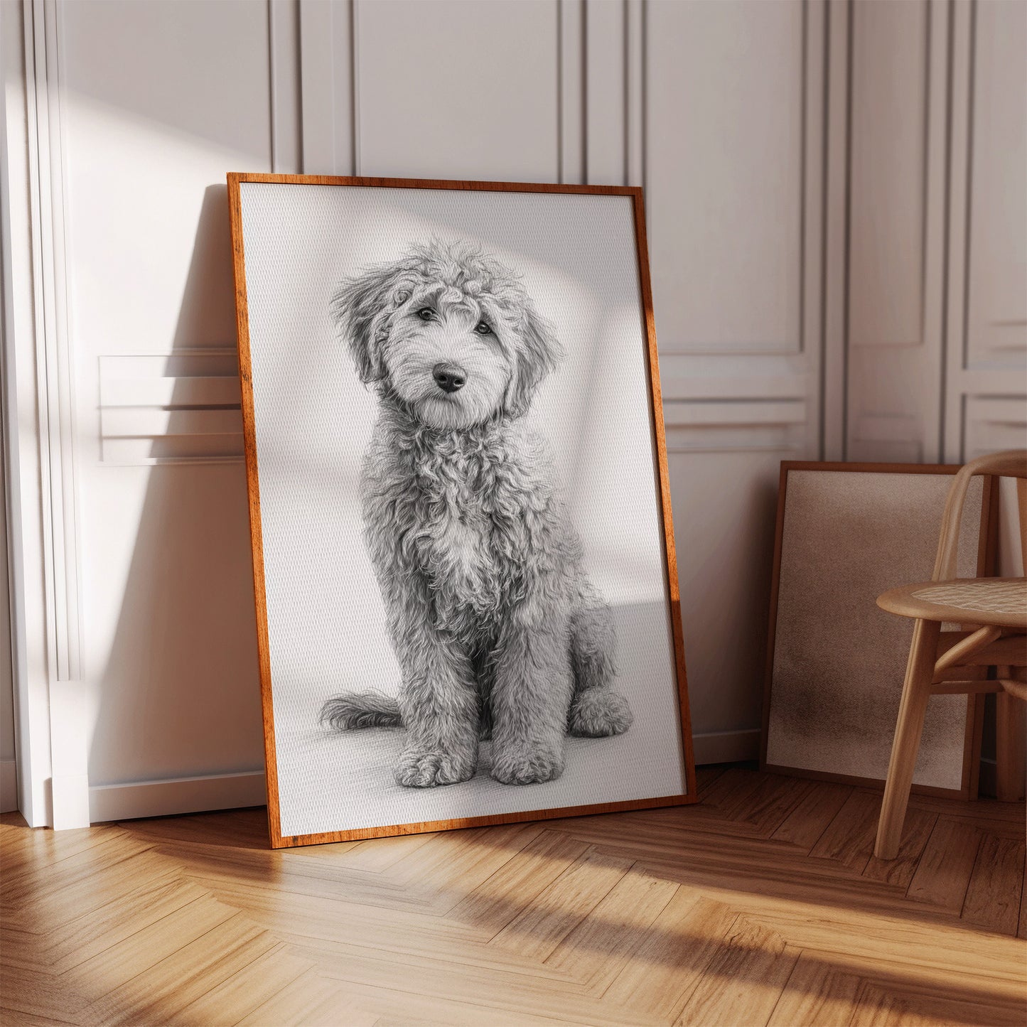 Curly Coat and Kind Eyes