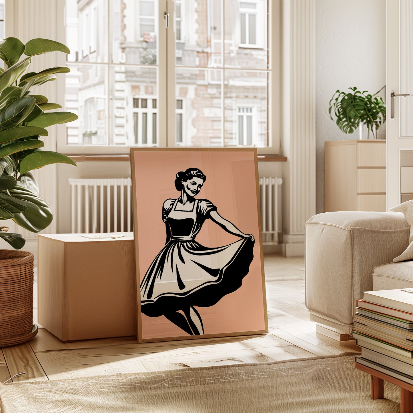 Twirling Through Peach Summer Memories