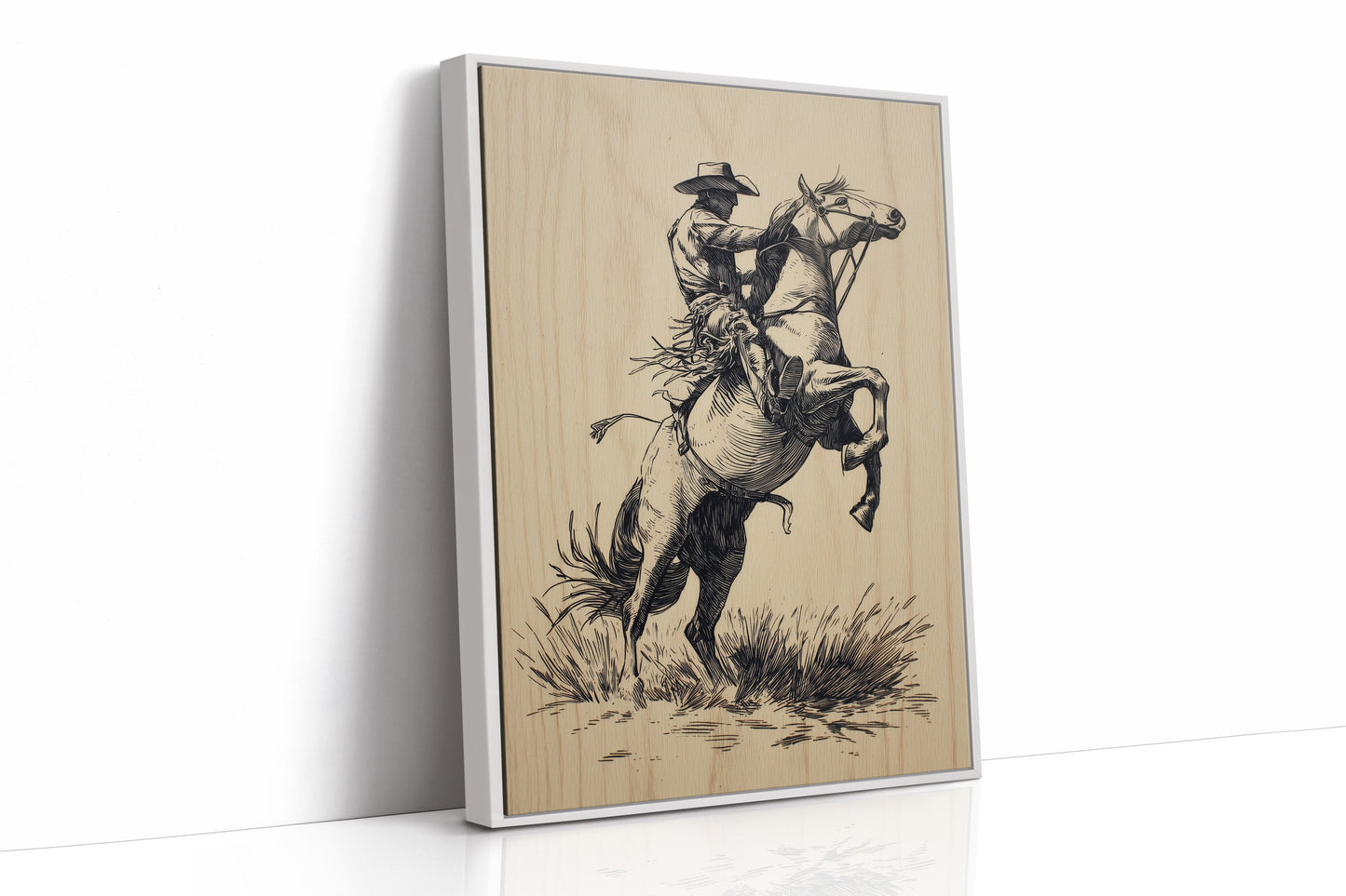 Dust Rises From Prairie Hooves