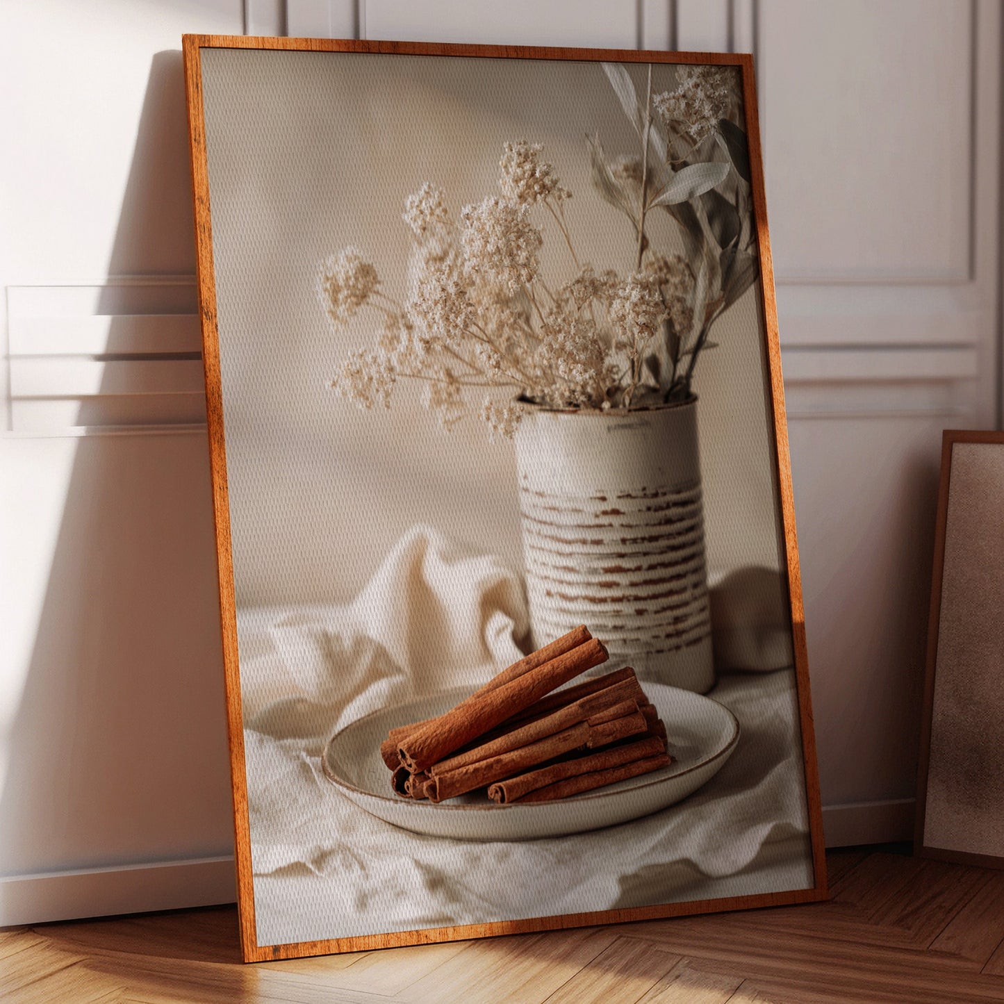 Cinnamon Sticks and Dried Blossoms