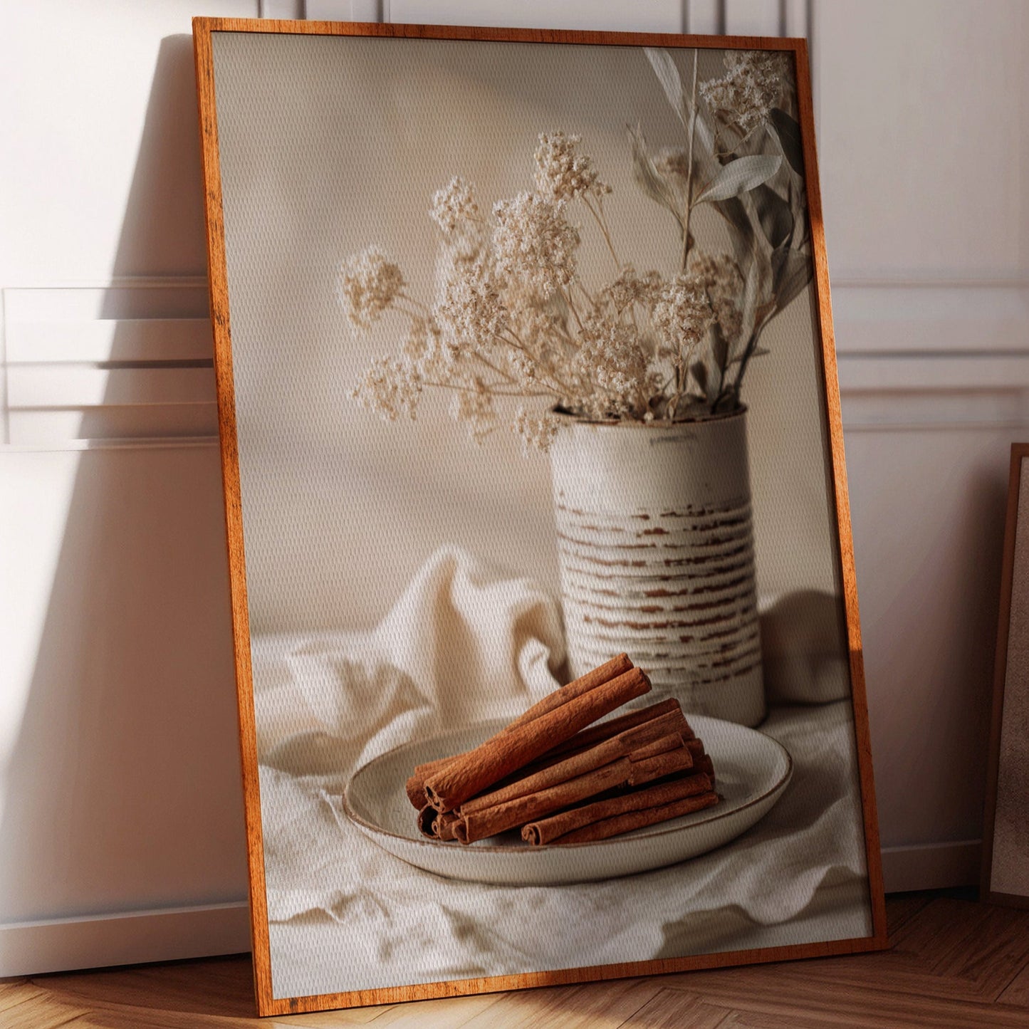 Cinnamon Sticks and Dried Blossoms
