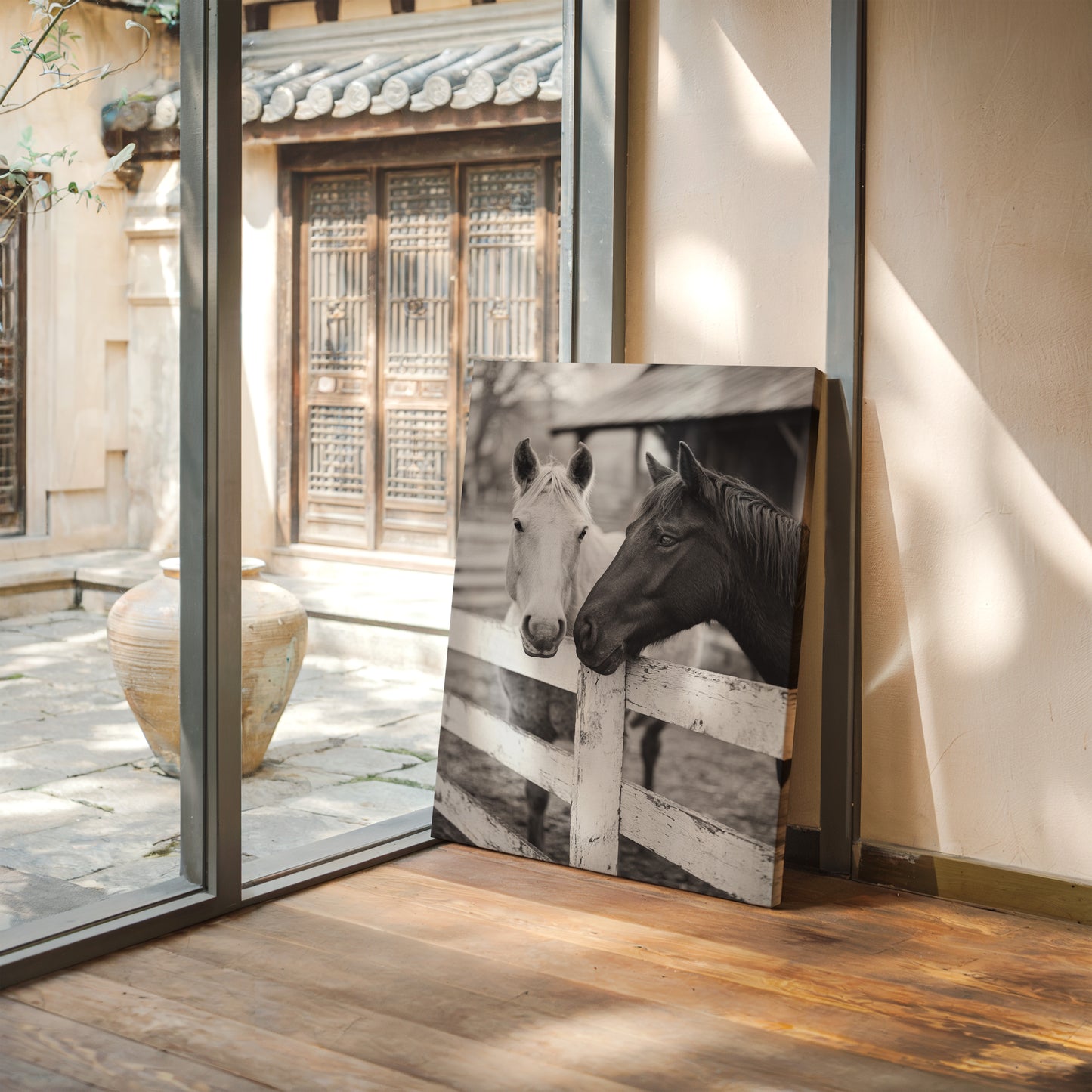 Old Friends at the Fence