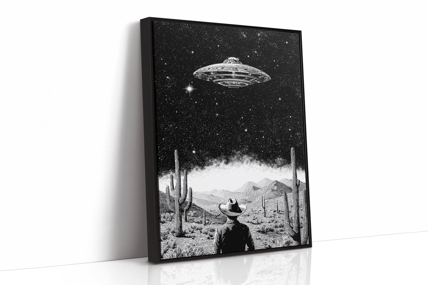 Saguaros Witness Midnight's Strange Light