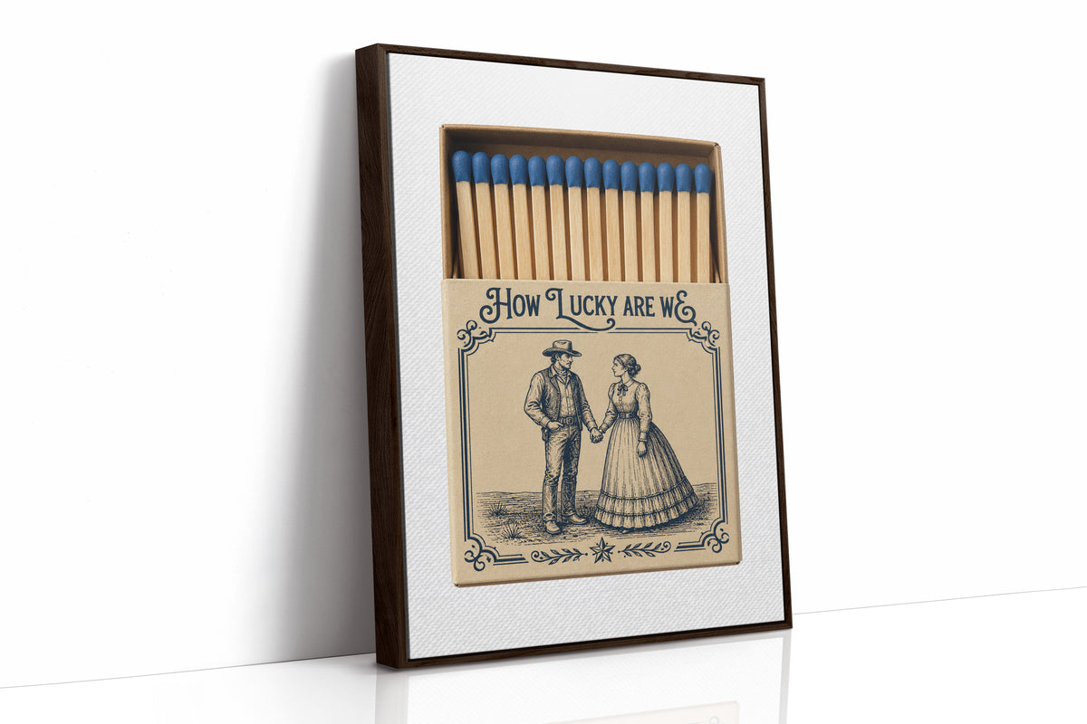 How Lucky Are We: Vintage Matchbox