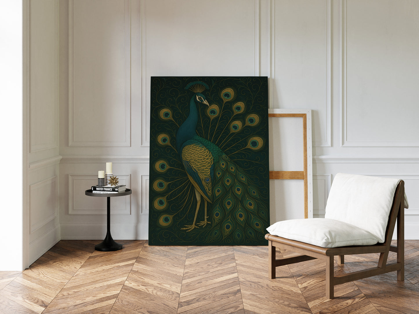 Regal Silence of the Golden Peacock