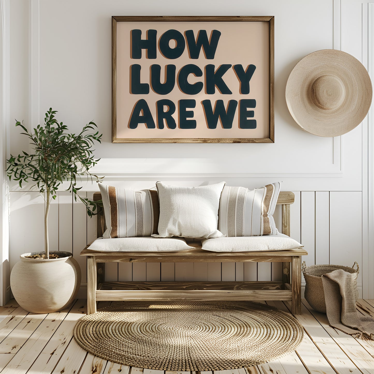 Fortune Smiles In Bold Letters