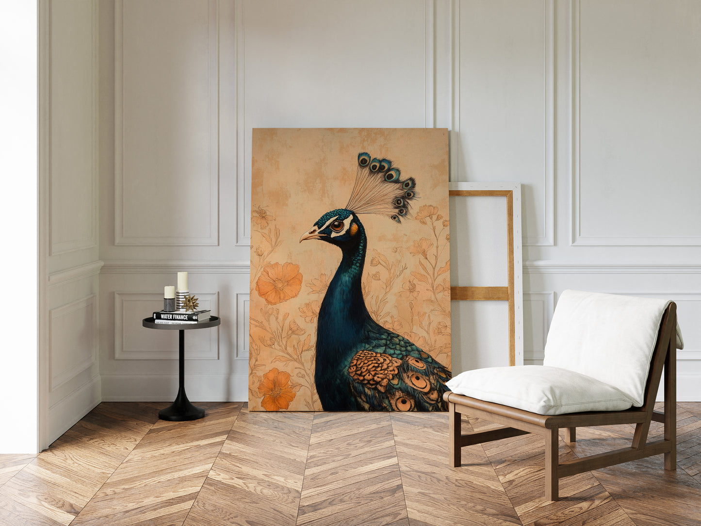 Poise and Petals in Copper and Teal