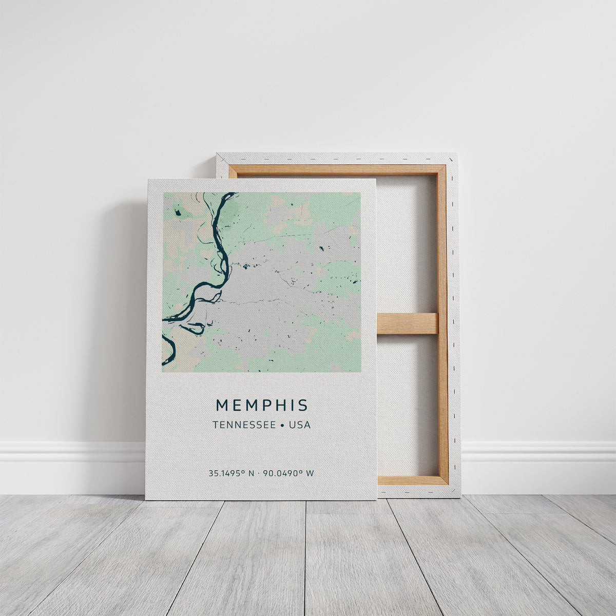 Memphis City Map Print