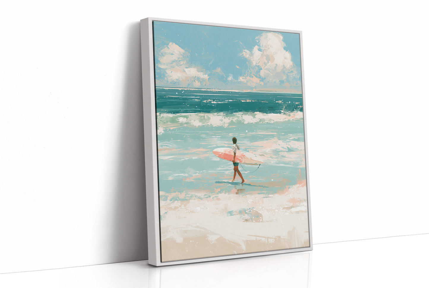 Walking Toward the Swell
