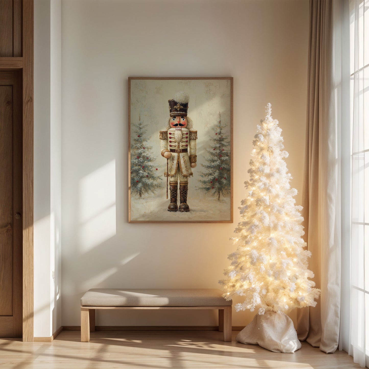 Royal Nutcracker's Winter Forest Tale