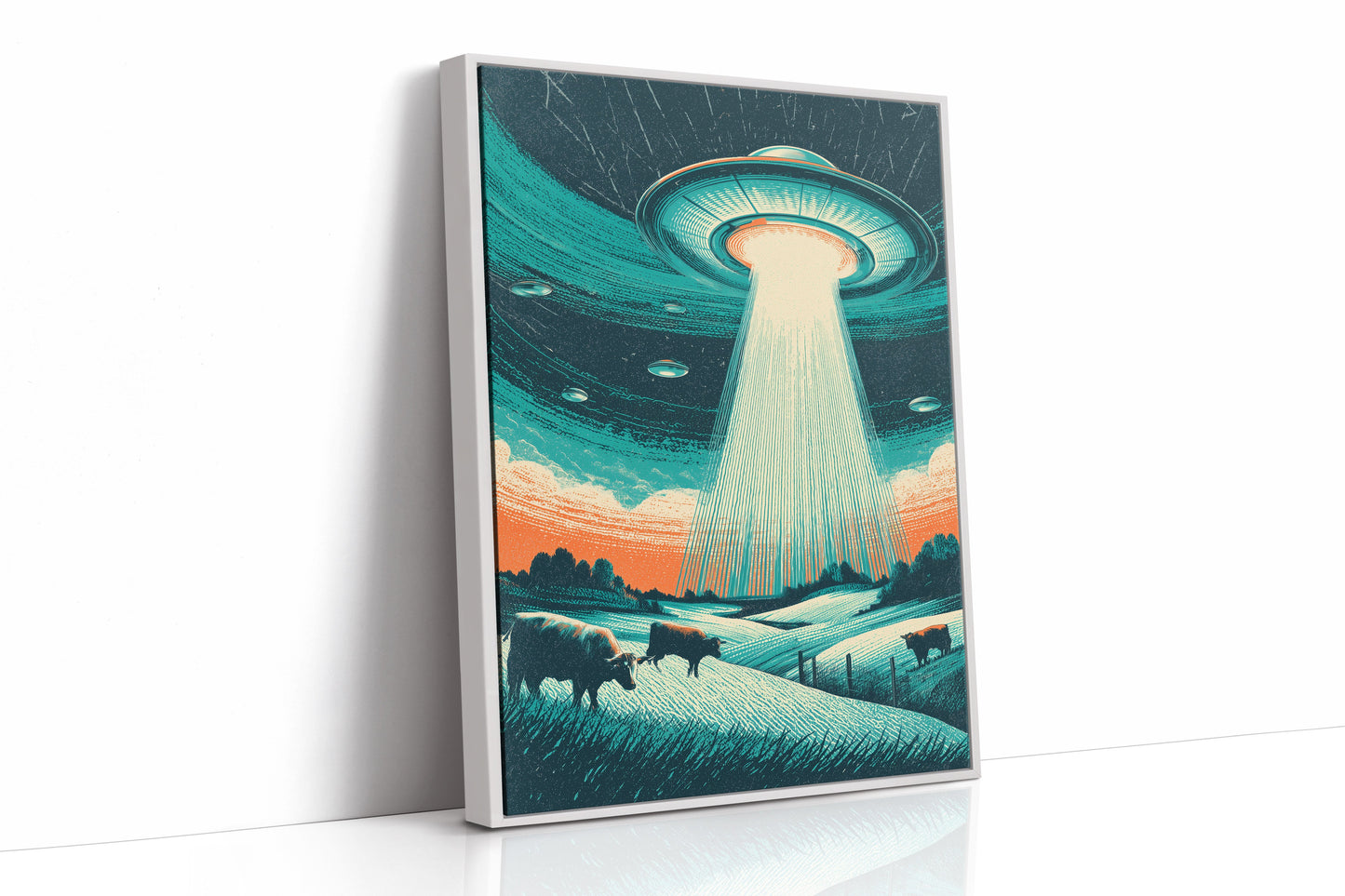 Visitors Above Quiet Pastures