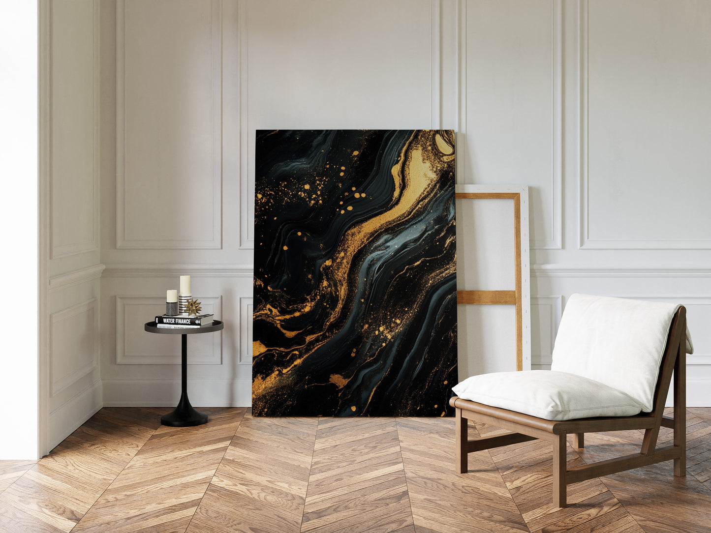 Obsidian Rush with Golden Sparks