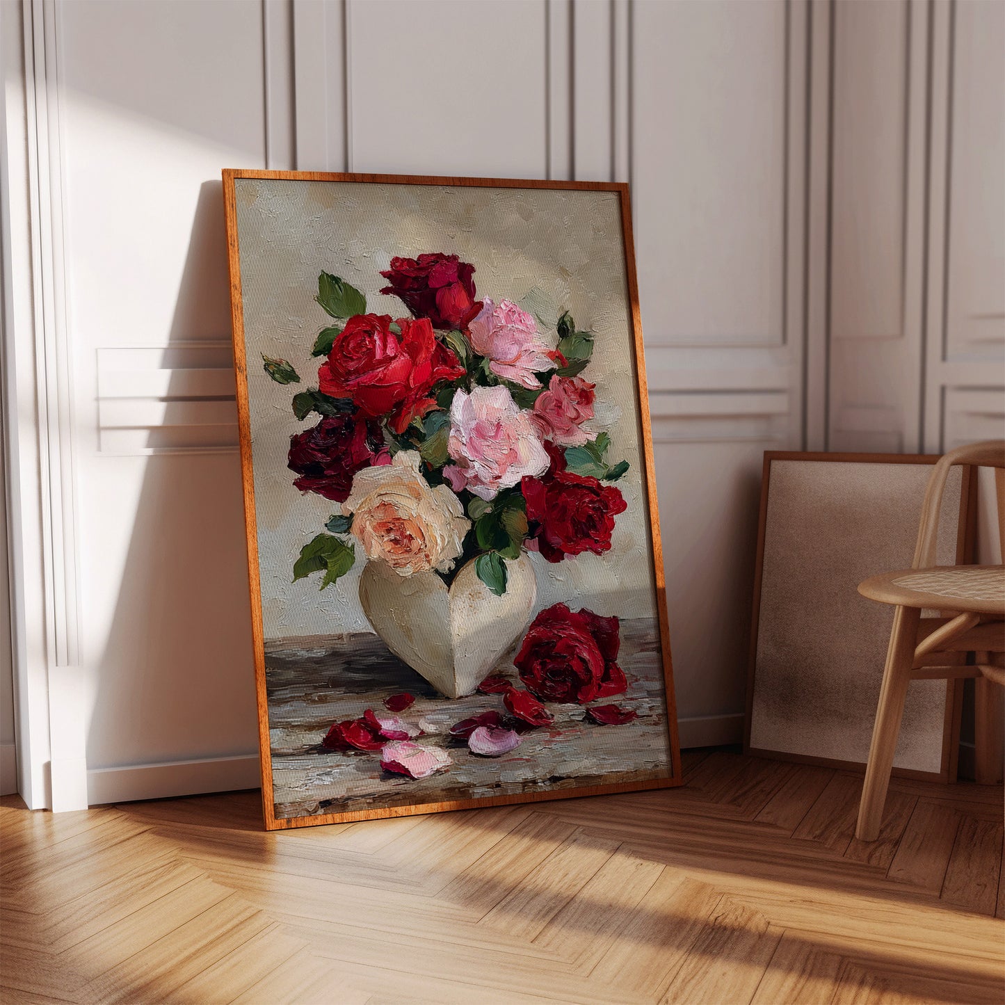 Hearts Bloom in Silent Elegance