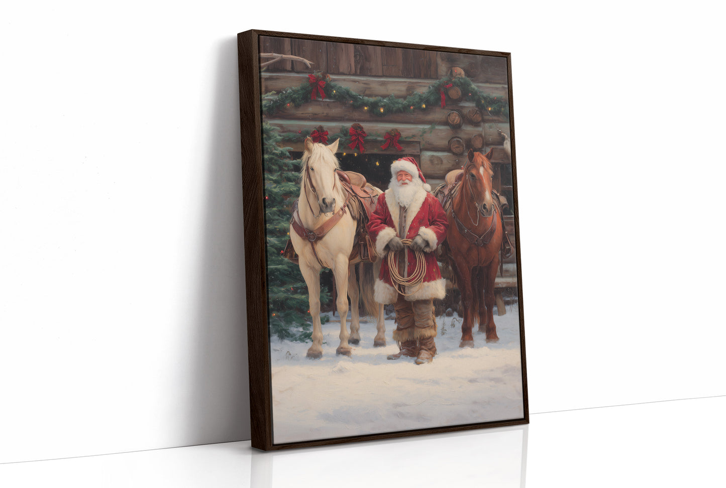 Frontier Christmas: Santa's Western Sleigh Team