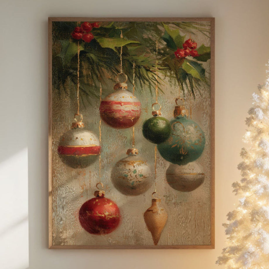 Vintage Ornaments Tell December Stories