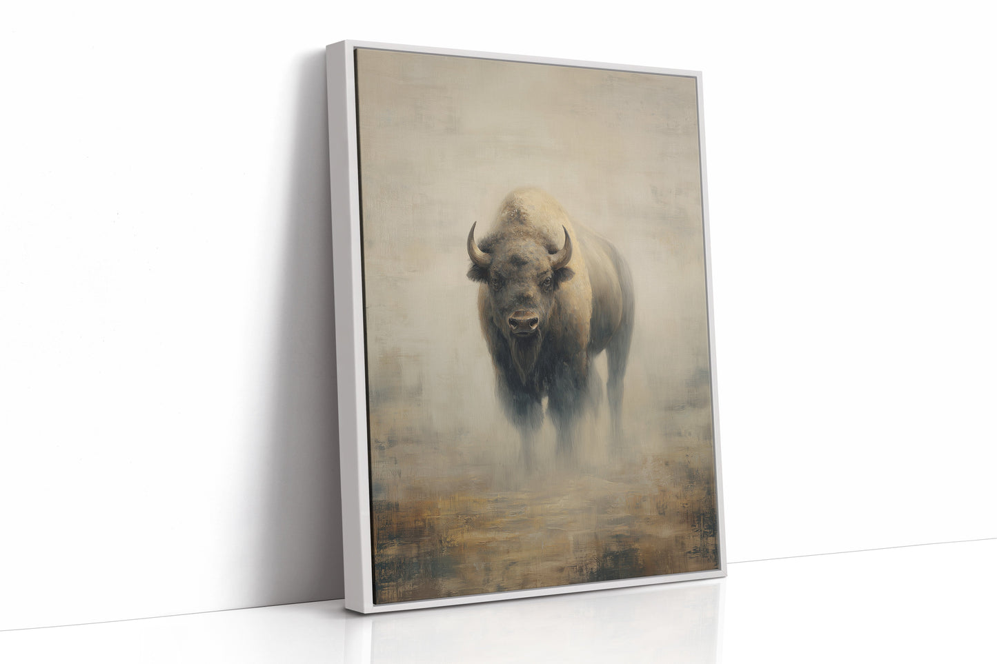 Prairie Ghost In Morning Mist
