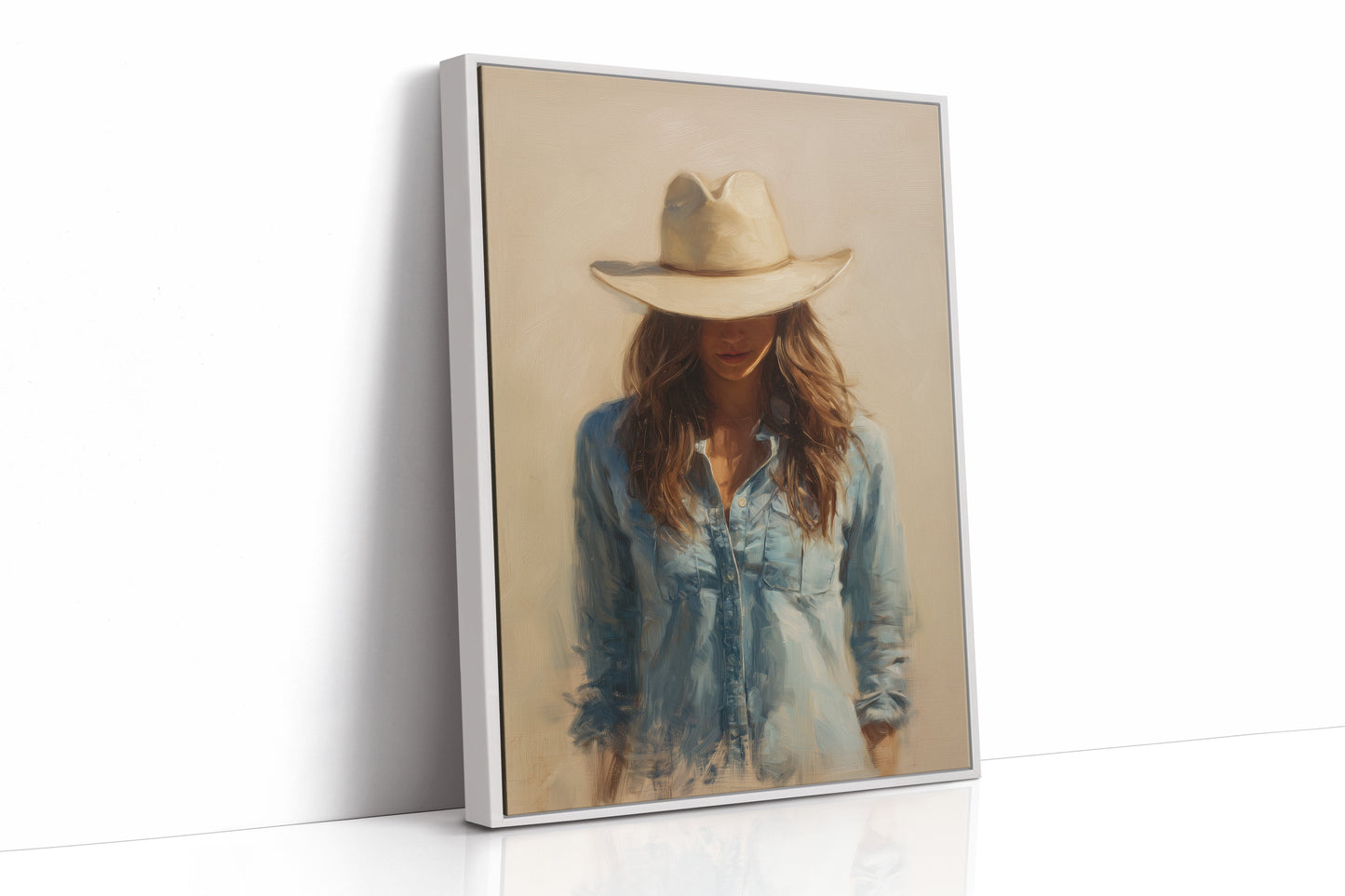 Denim Blues Meet Ranch Sunlight