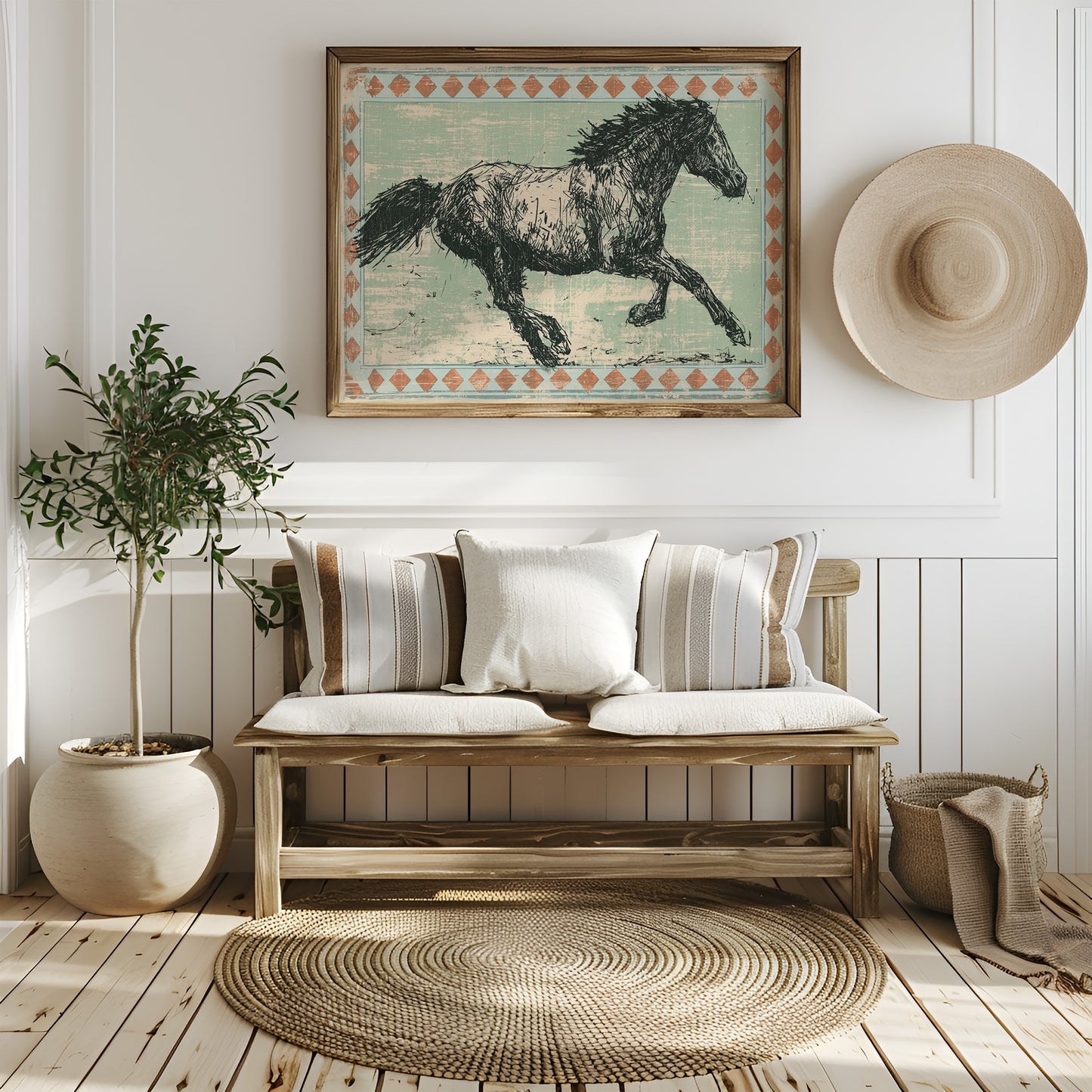 Motion in Sagebrush Green