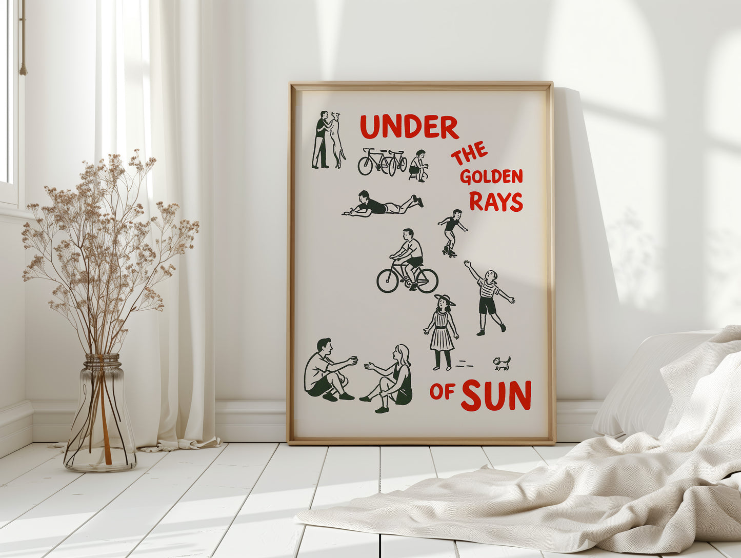 Golden Rays of Joy