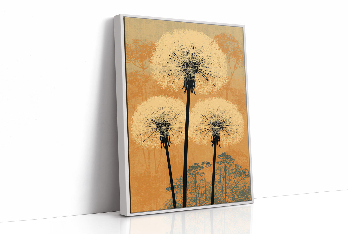 Dandelions at Golden Hour