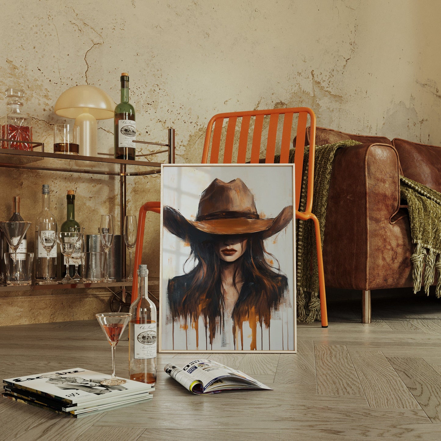 Desert Ember – Western Woman Art