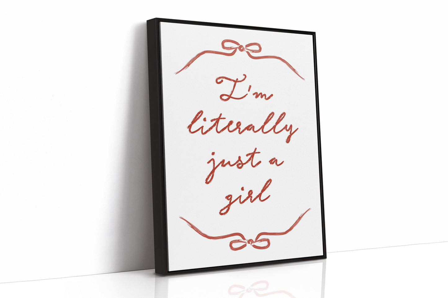Red Ribbons Frame Simple Truths