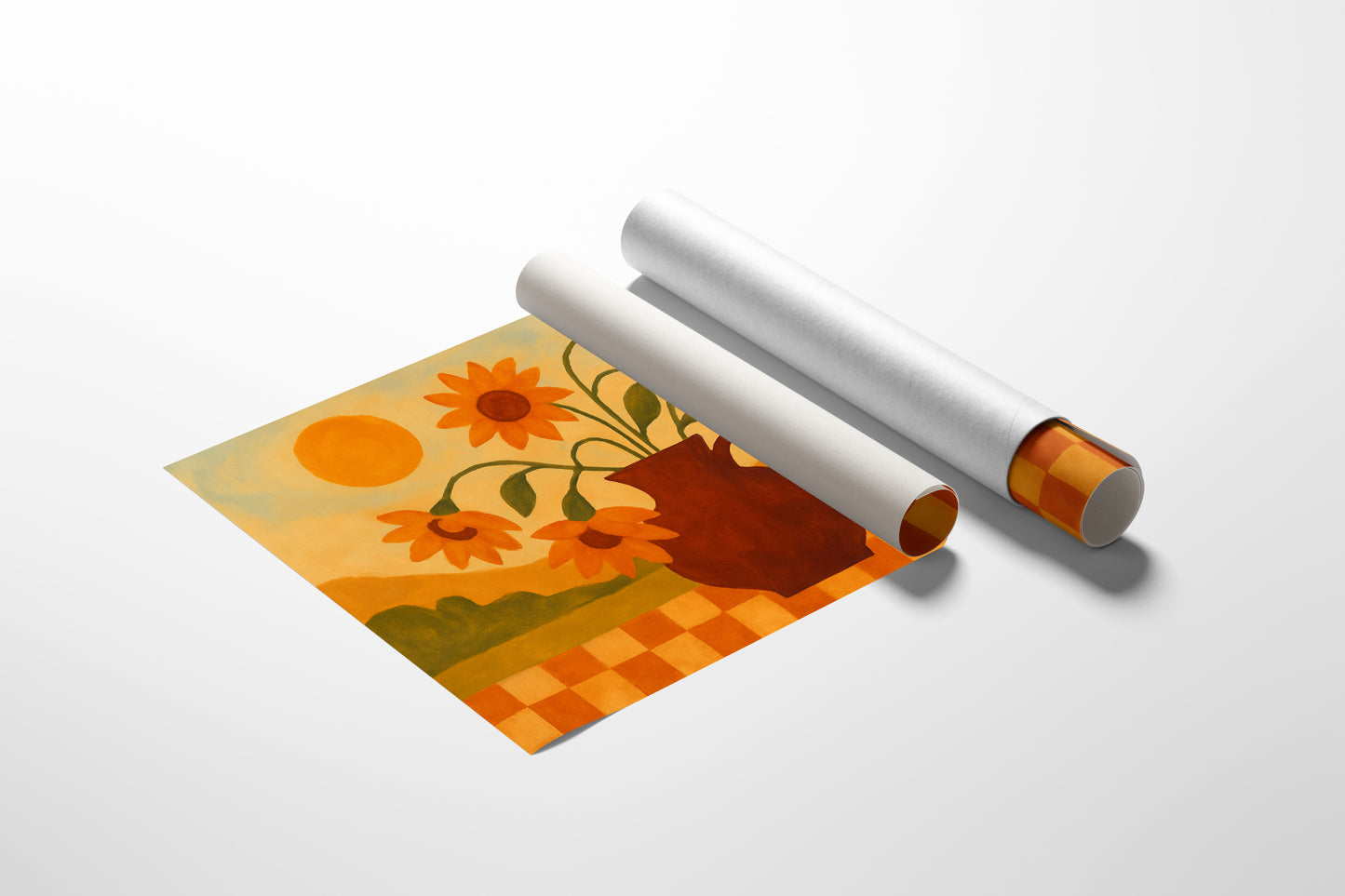 Sunflowers on a Golden Afternoon