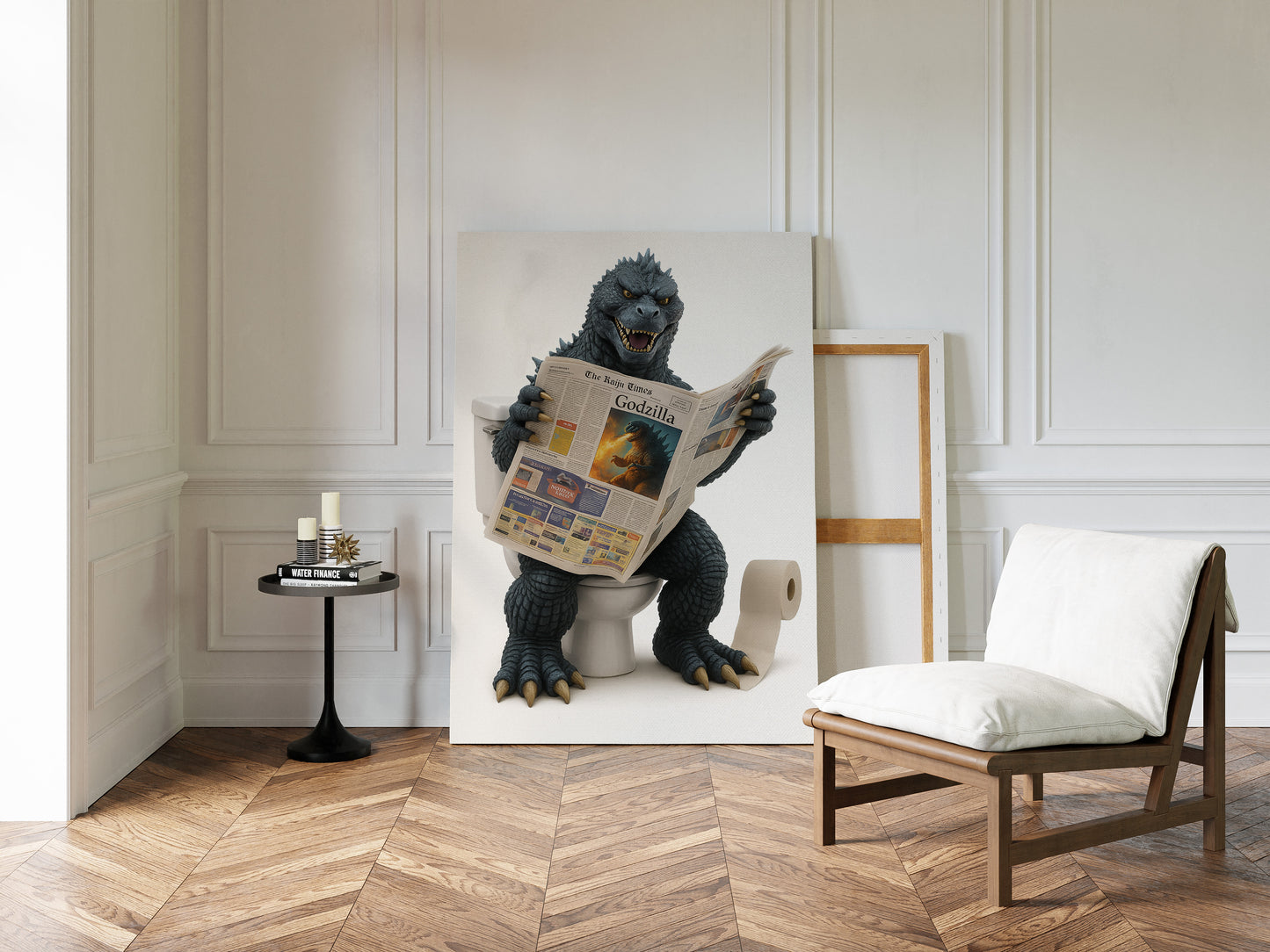 Godzilla on the Throne