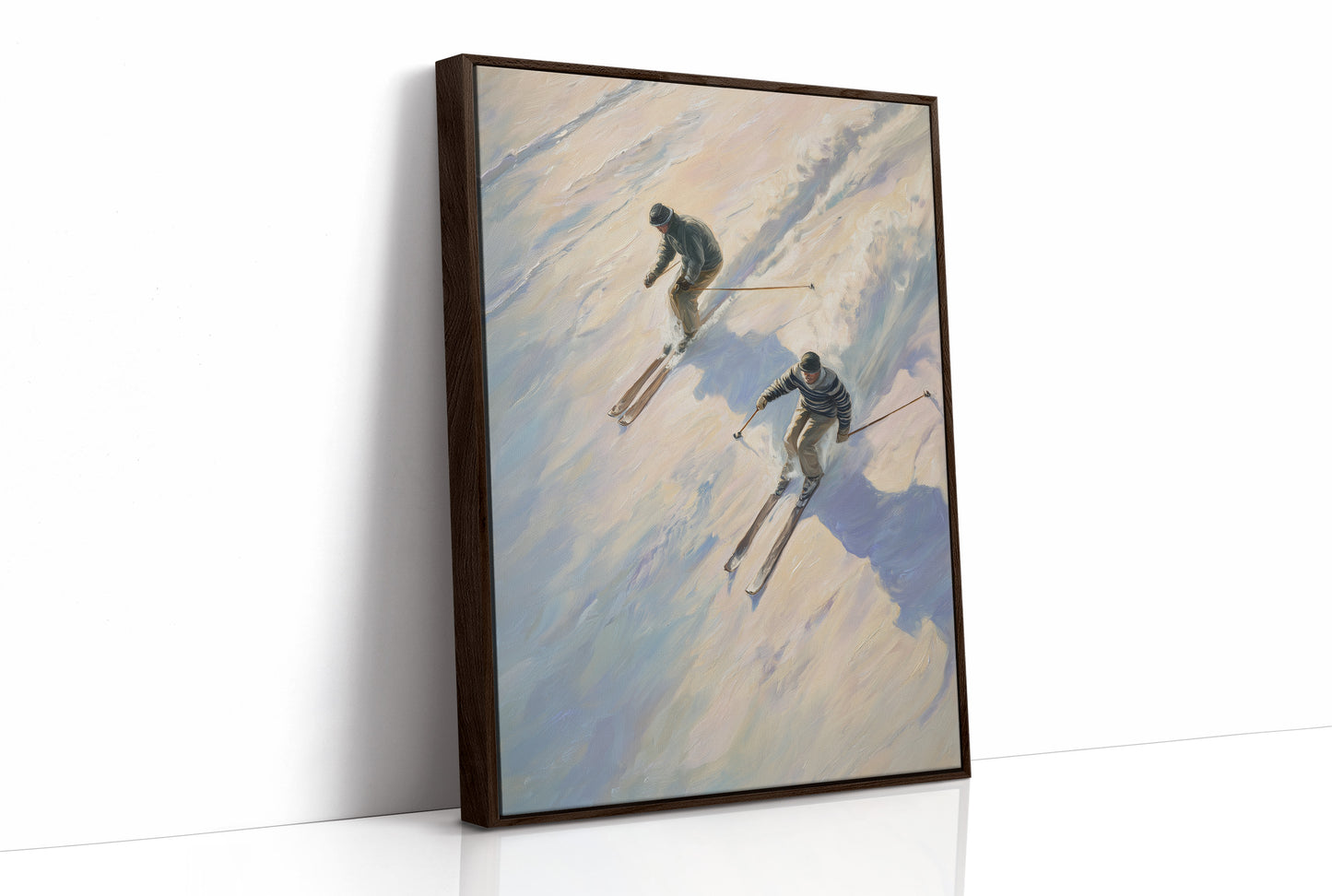Powder Descent: Alpine Symphony in Motion