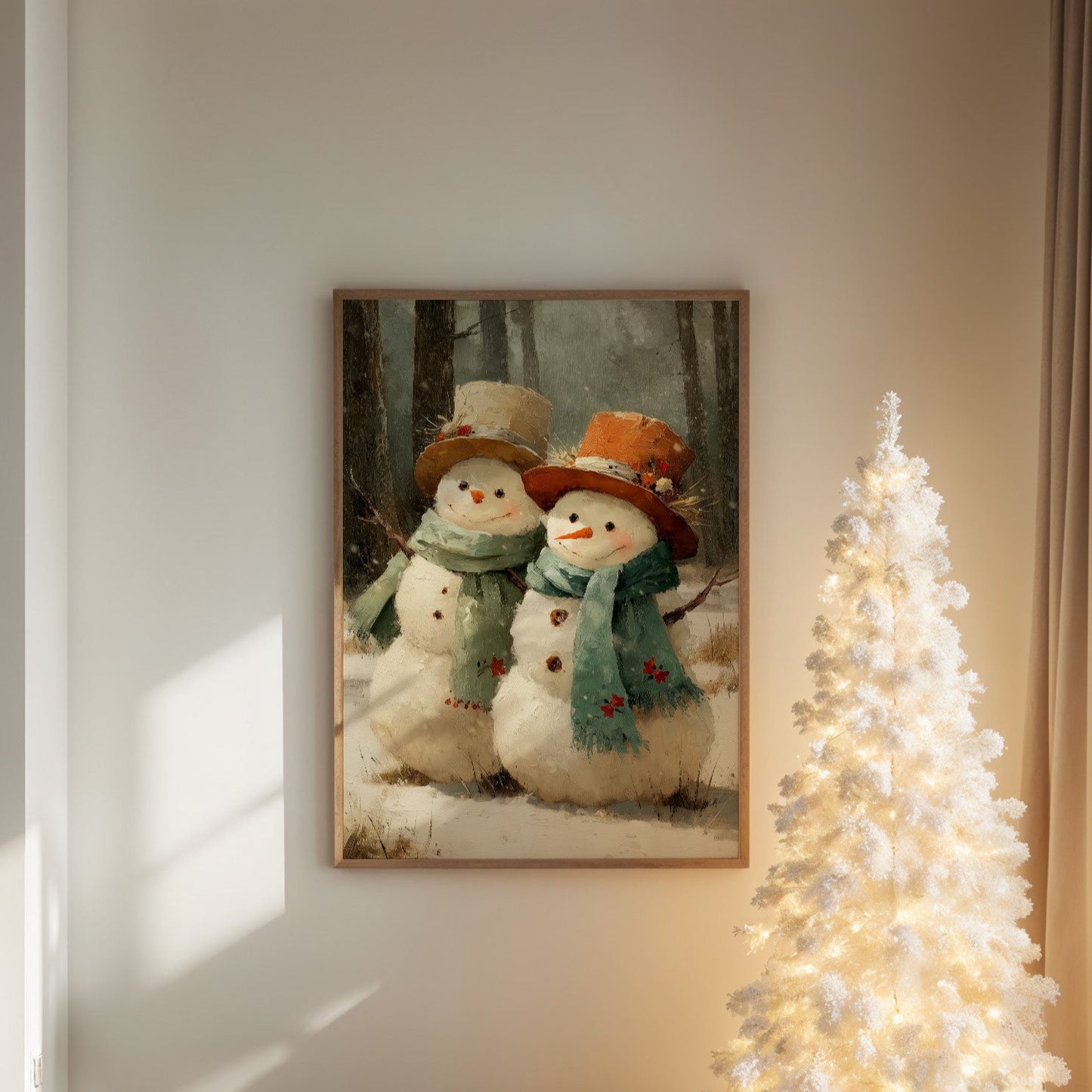 Snow Friends Share Winter's Secret Tales