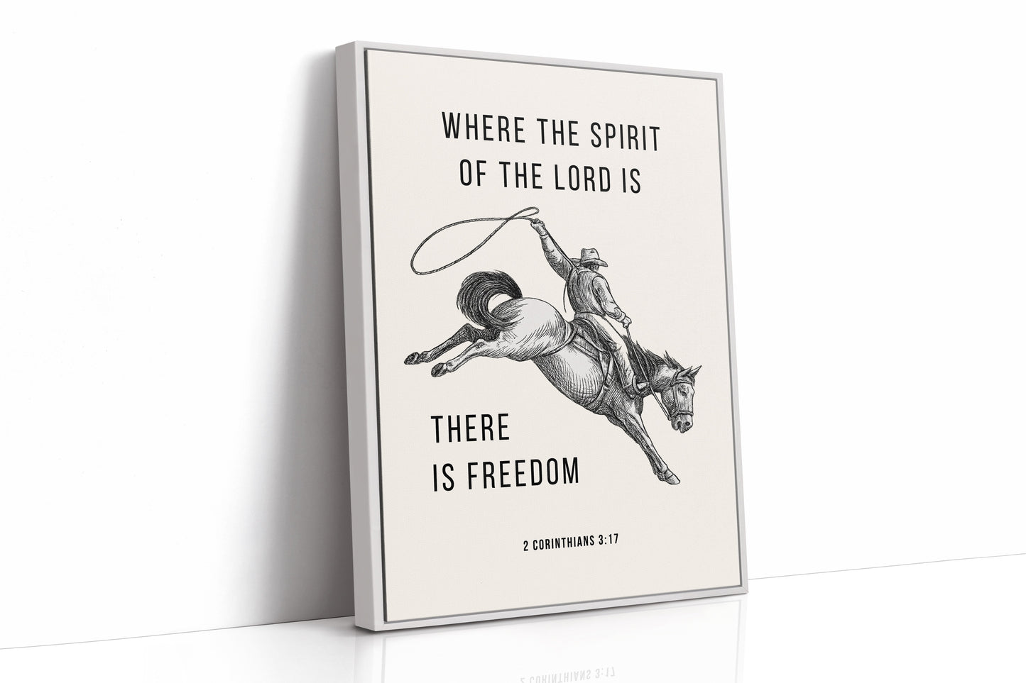 Faith Rides The Wild Frontier