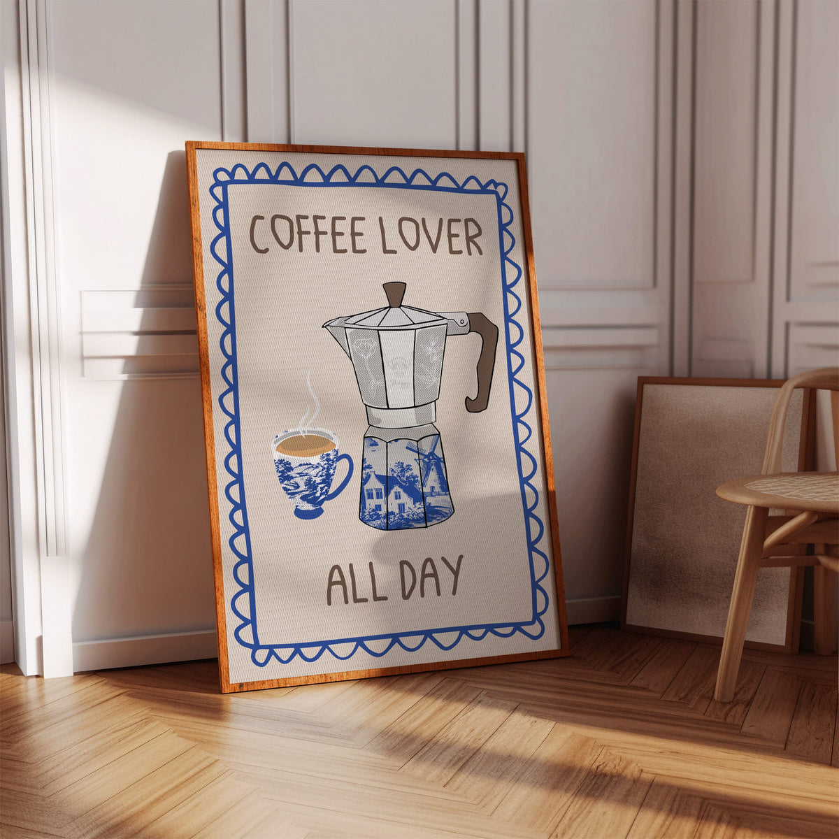 Morning Rituals in Blue