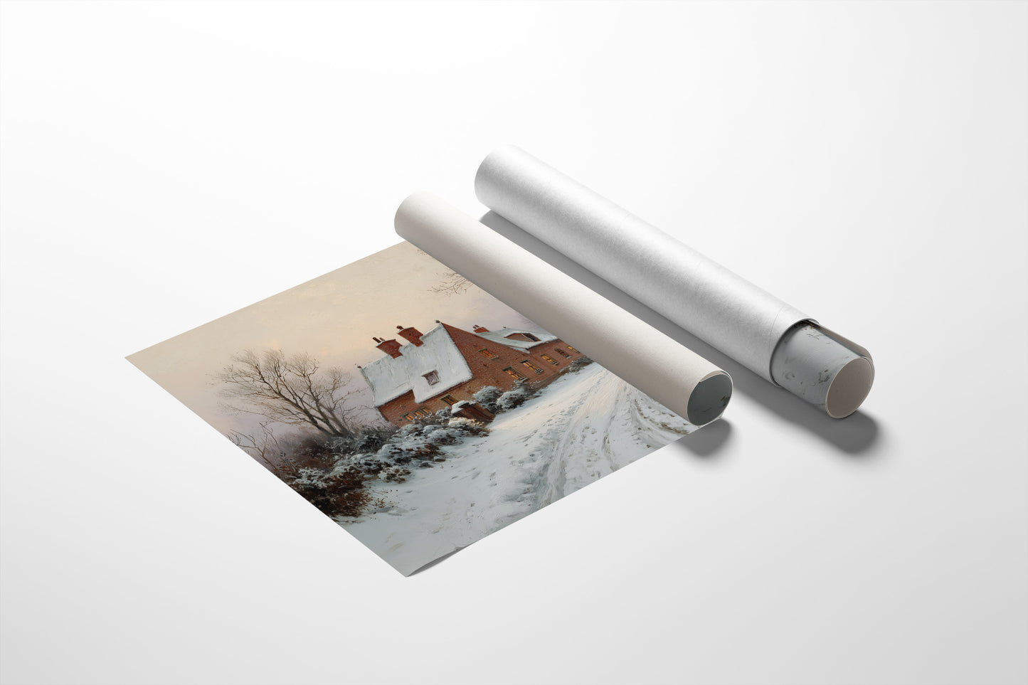 Brick Cottage Awaits Winter Stories