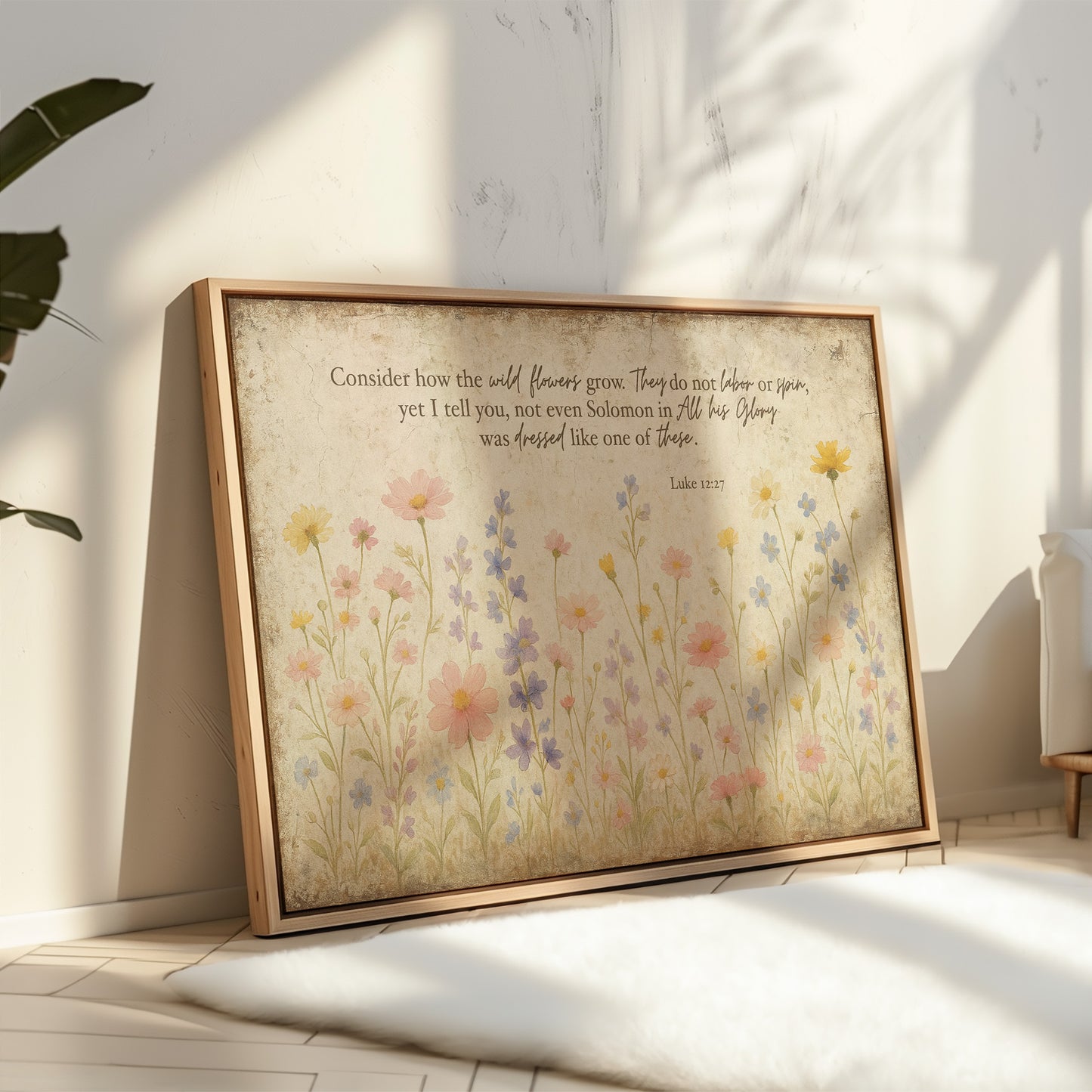 Consider the Wildflowers Luke 12:27