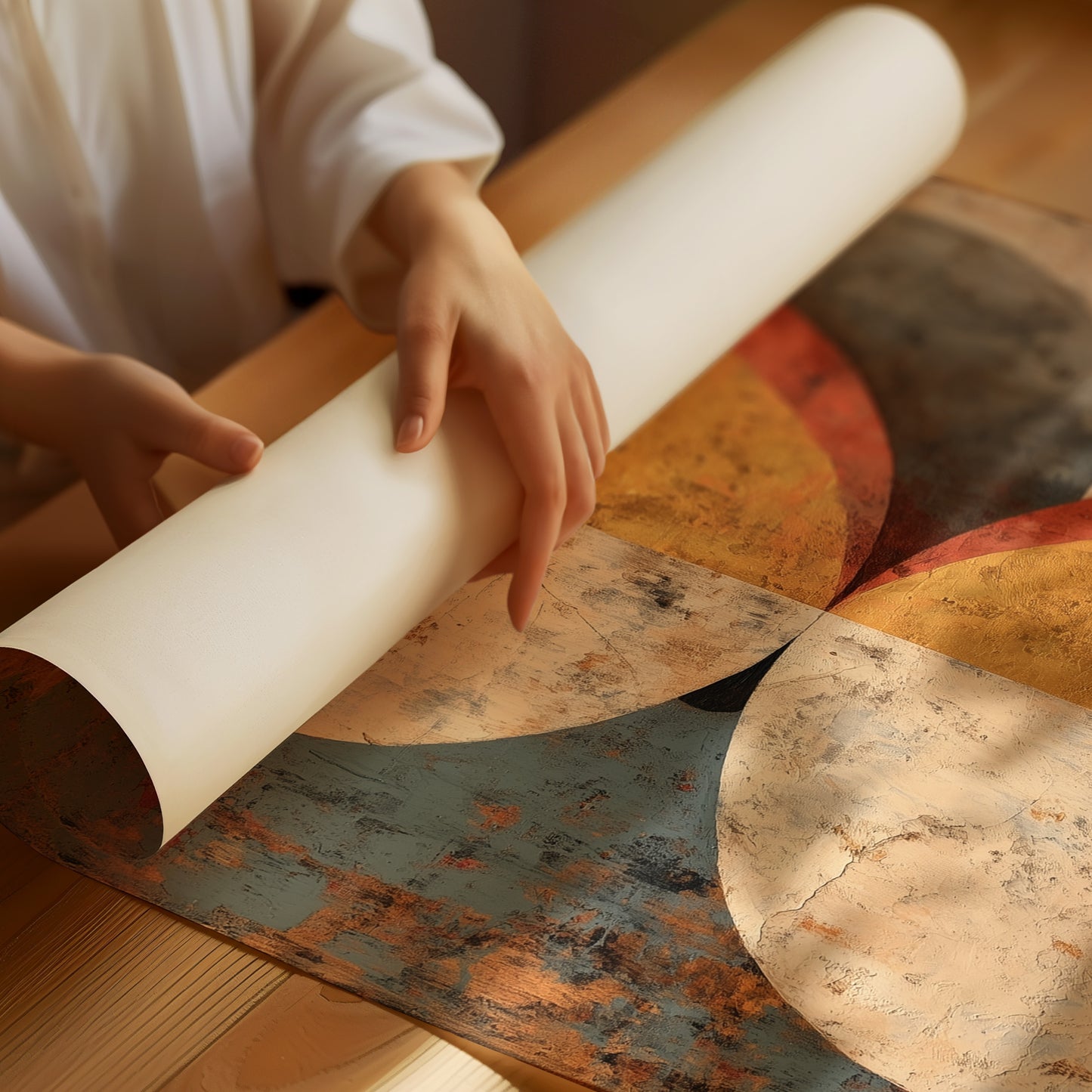 Circles Dance Above Evening Spirits