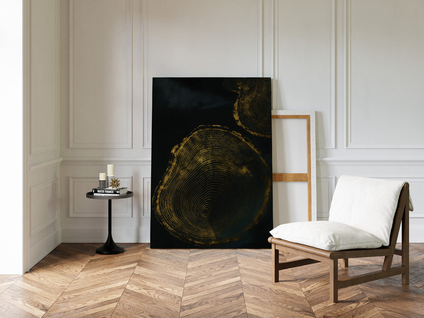 Shadow Rings in Gold