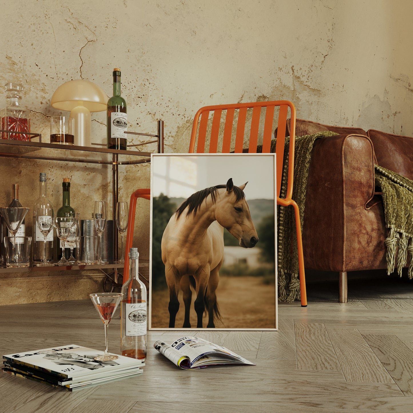Buckskin Beauty in the Evening Light