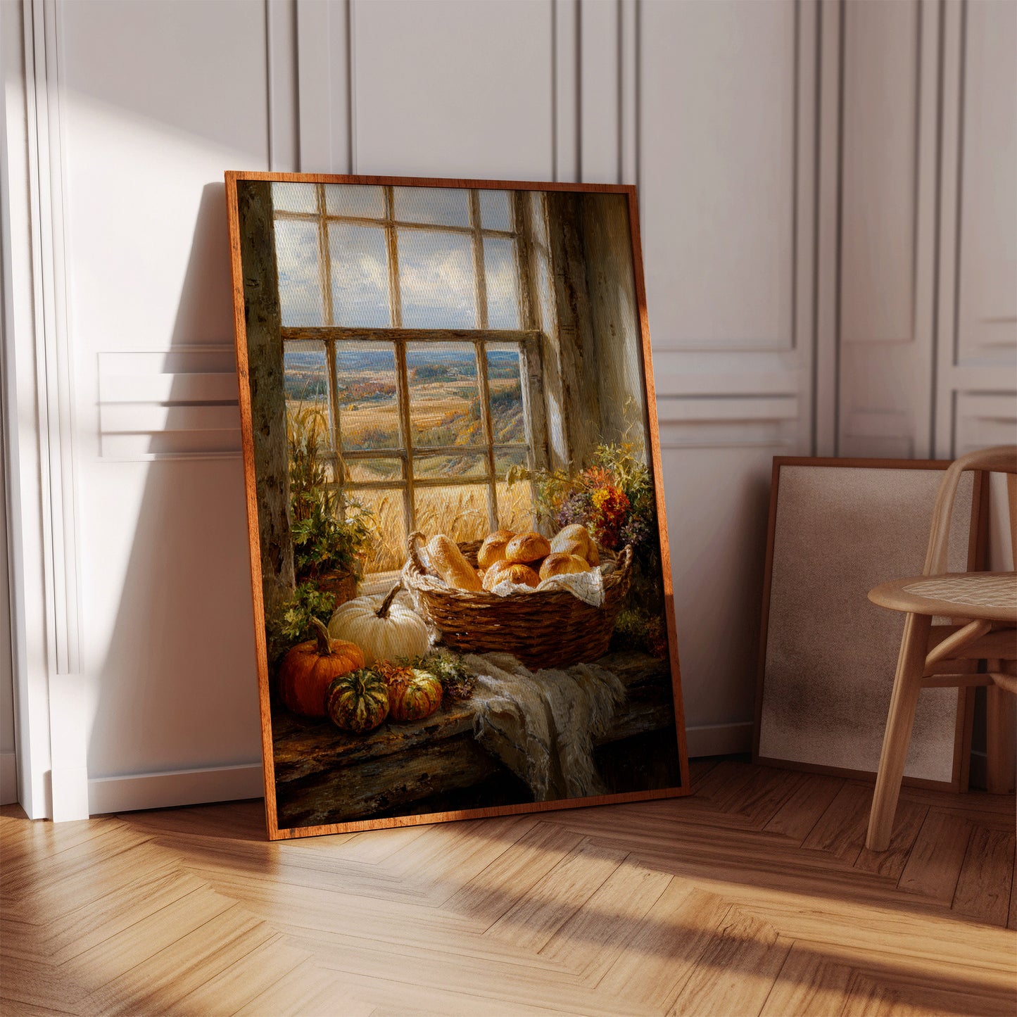 Autumn Bread Graces Valley Window