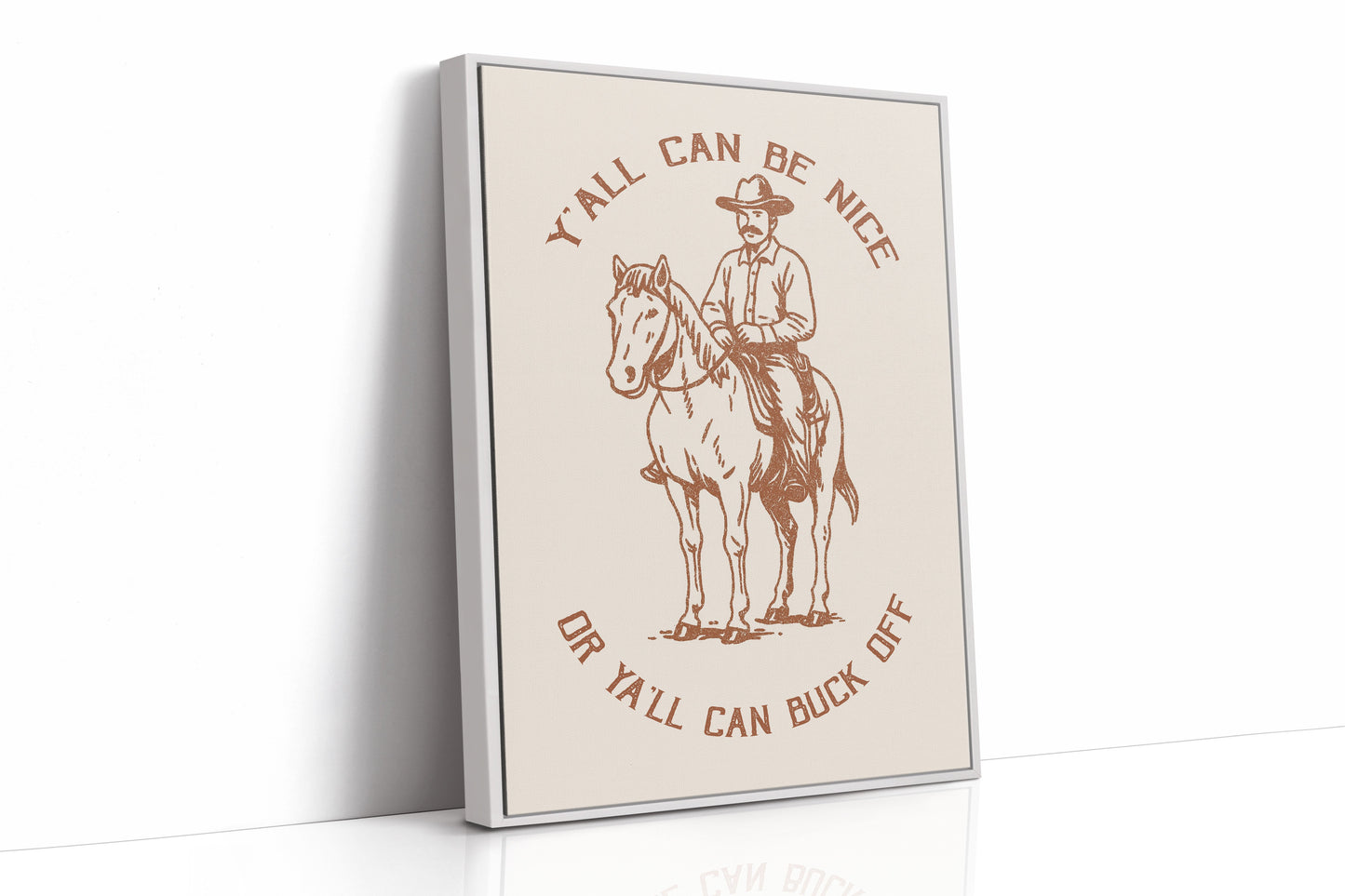 Rust-Colored Cowboy Wisdom Speaks