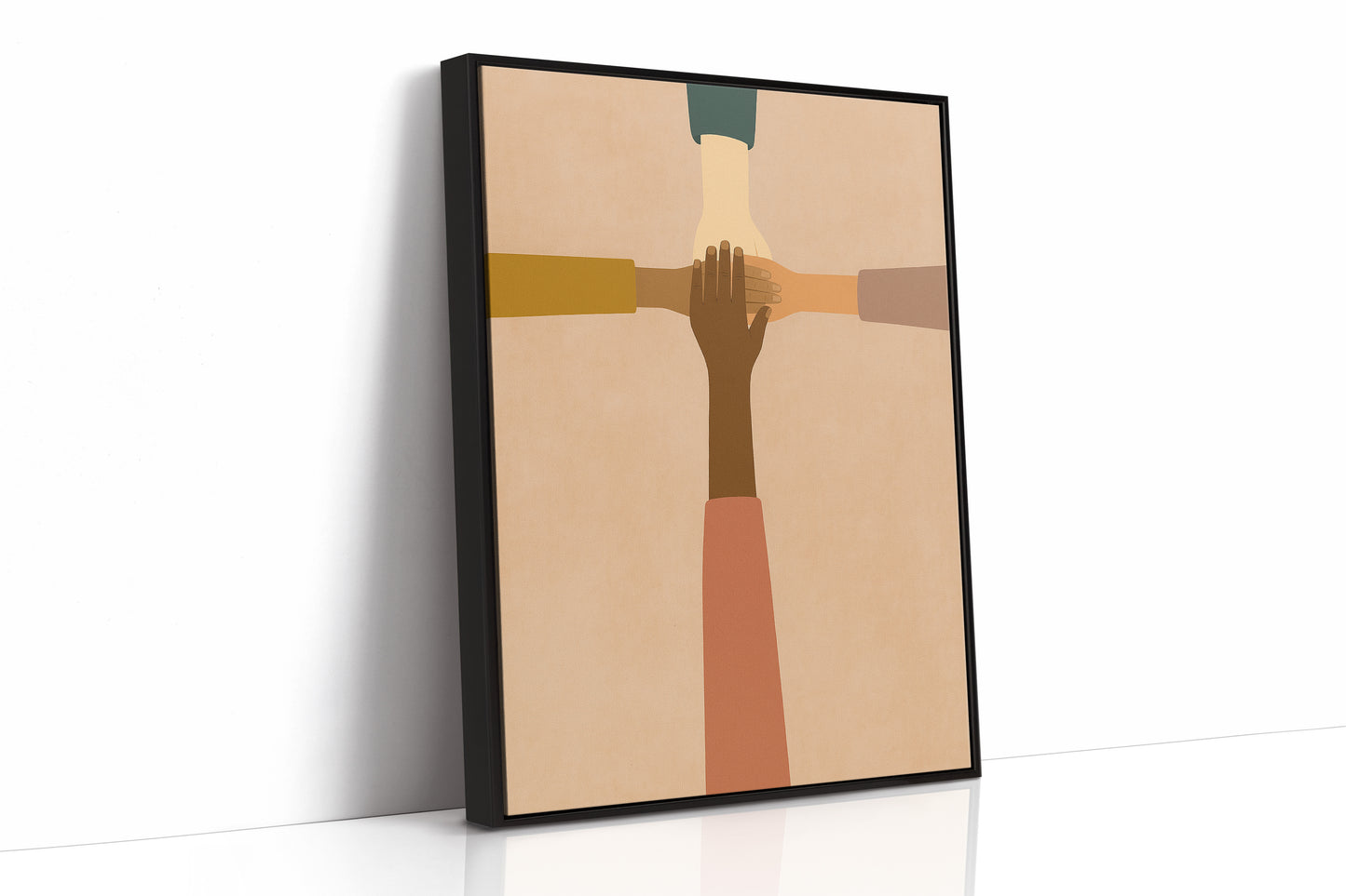 Together in Grace Minimalist Hands
