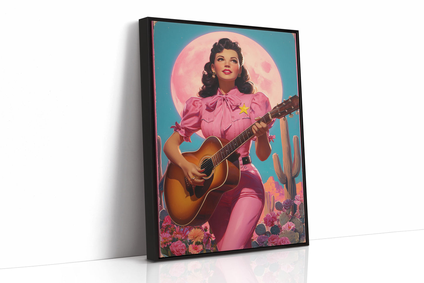 Desert Rose Sings By Moonlight