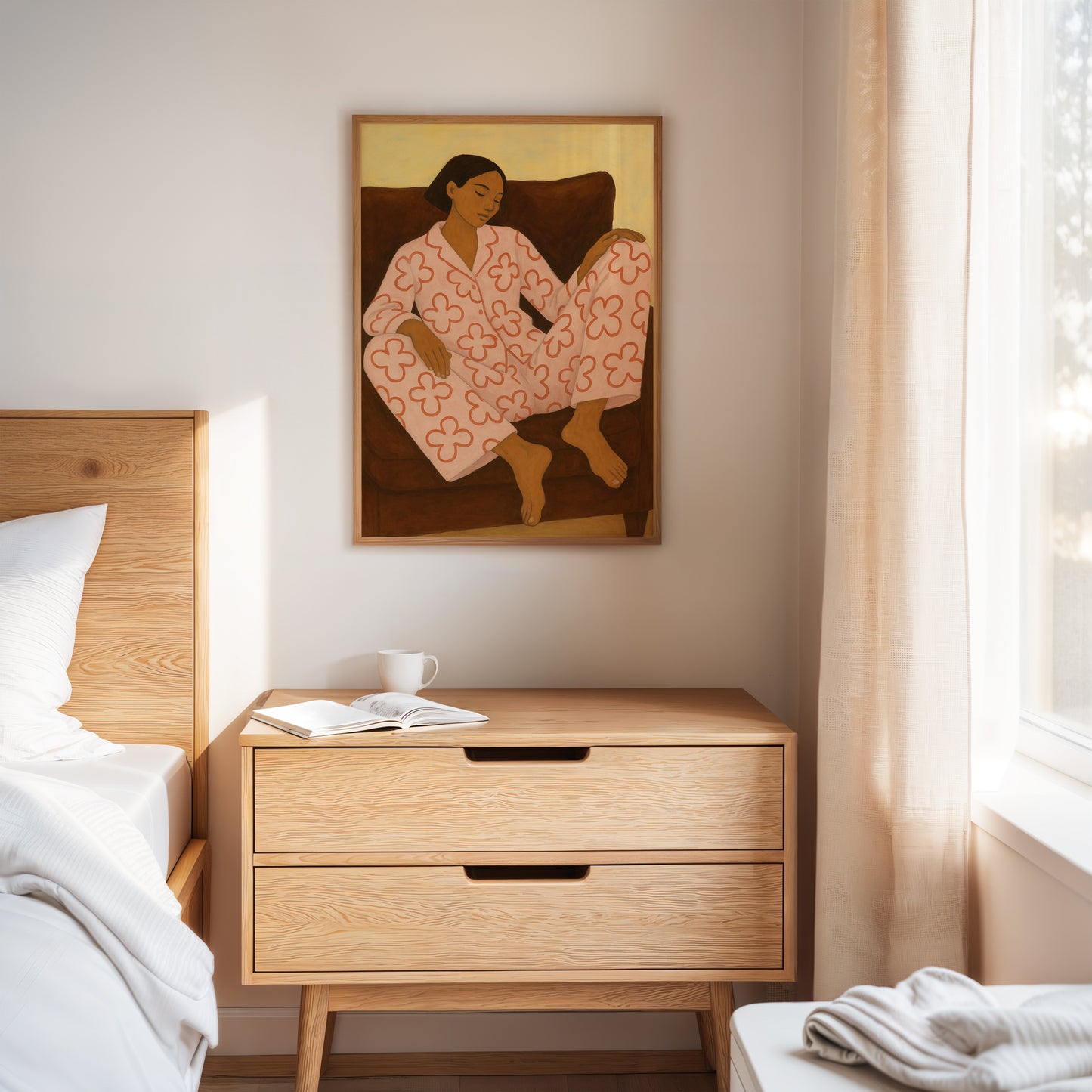 Flower Pajamas and Quiet Thoughts