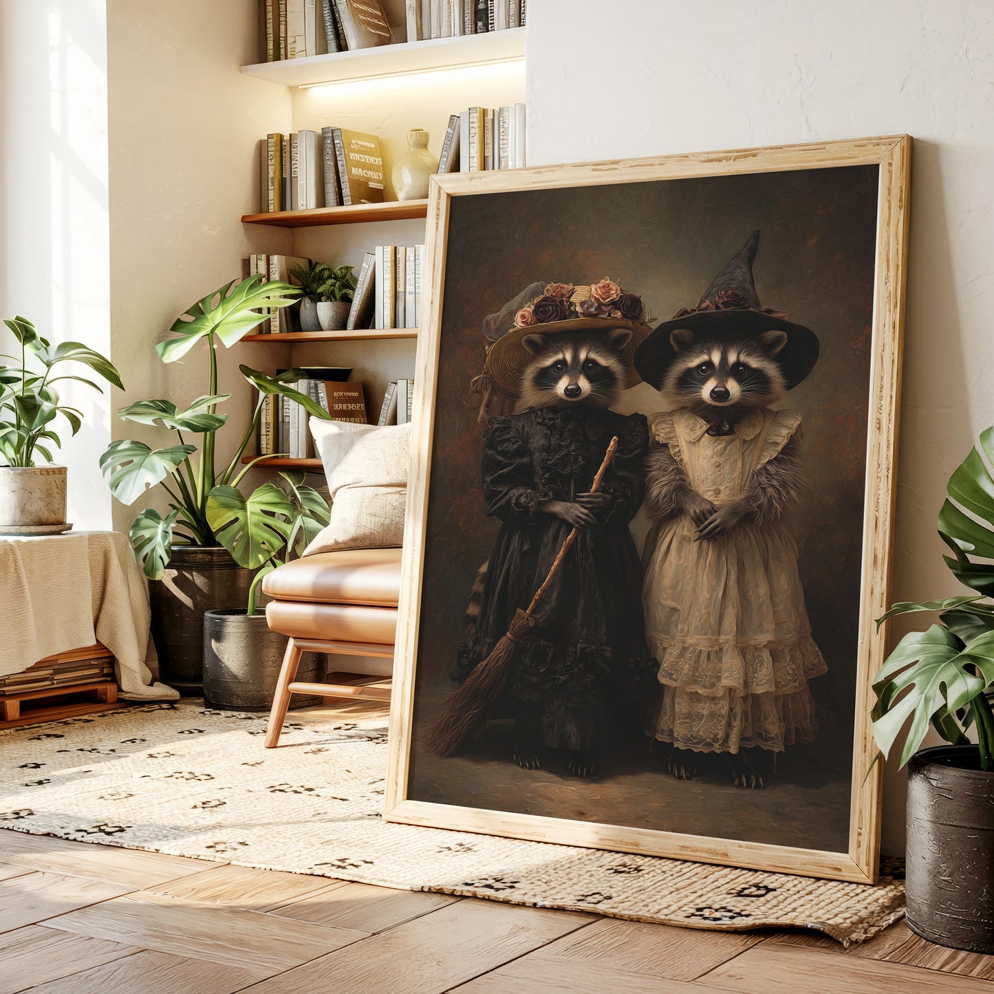 Charmed Companions in Curious Attire