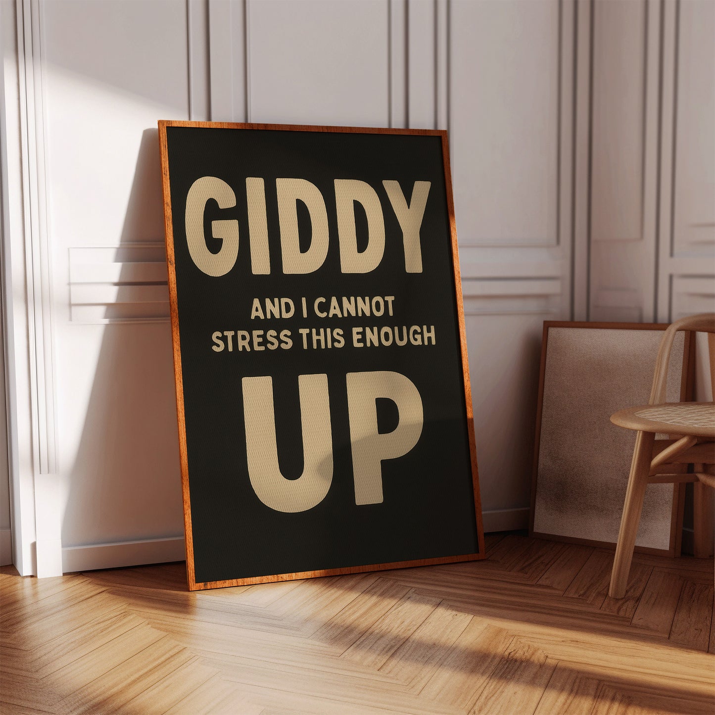 Giddy Up and I Cannot Stress This Enough