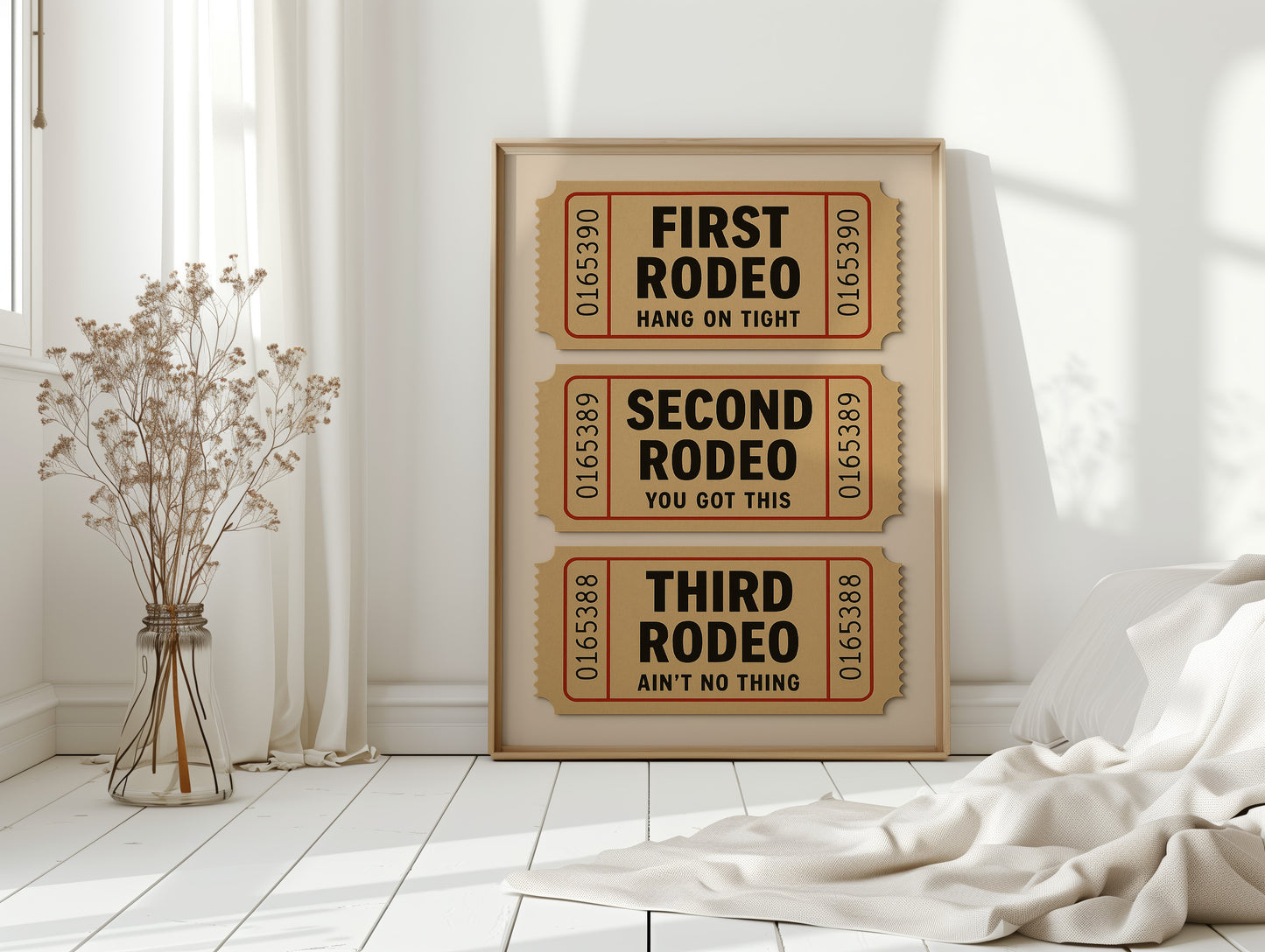 Rodeo Tickets – Life's Little Lessons, Western Style
