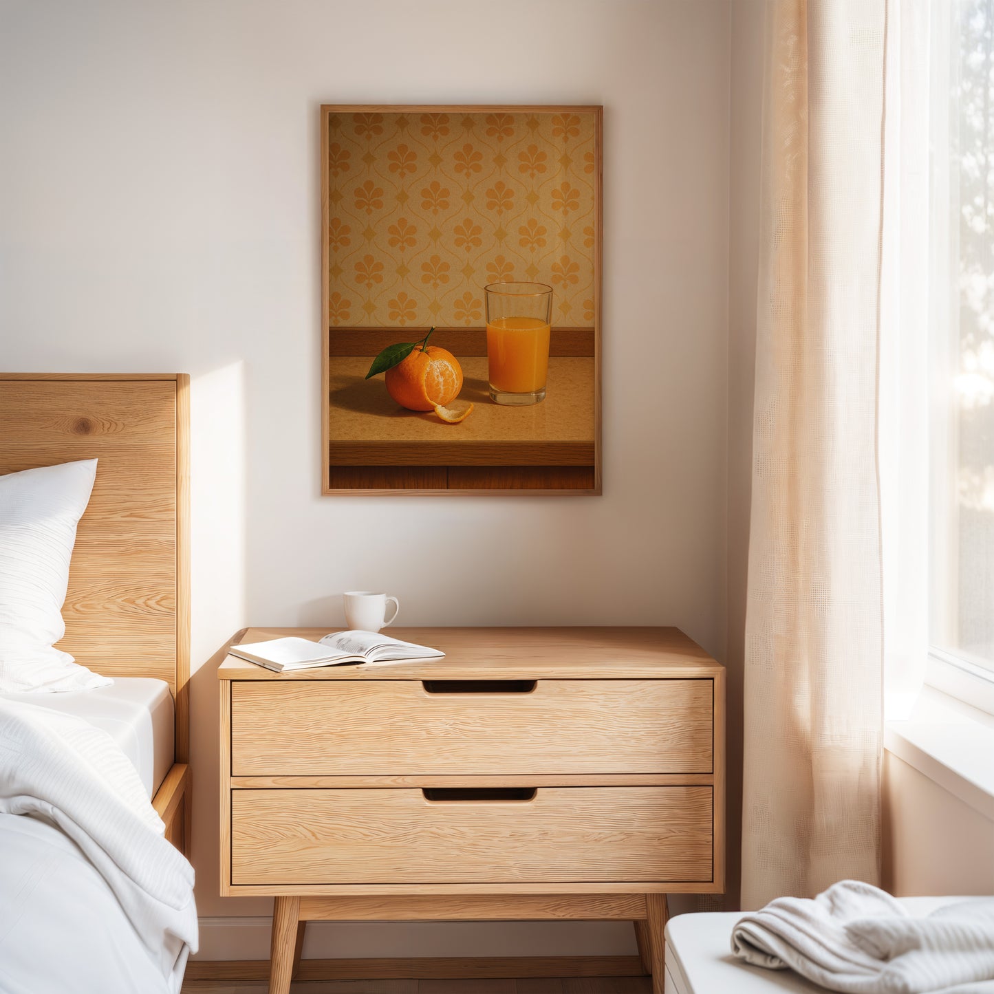 Orange Juice Morning Still Life