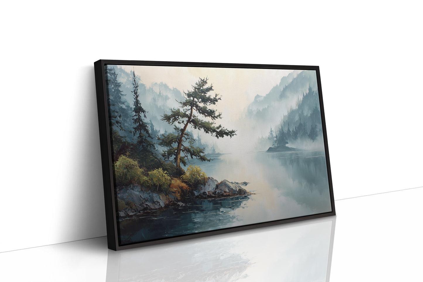 Lone Pine Guards Misty Waters