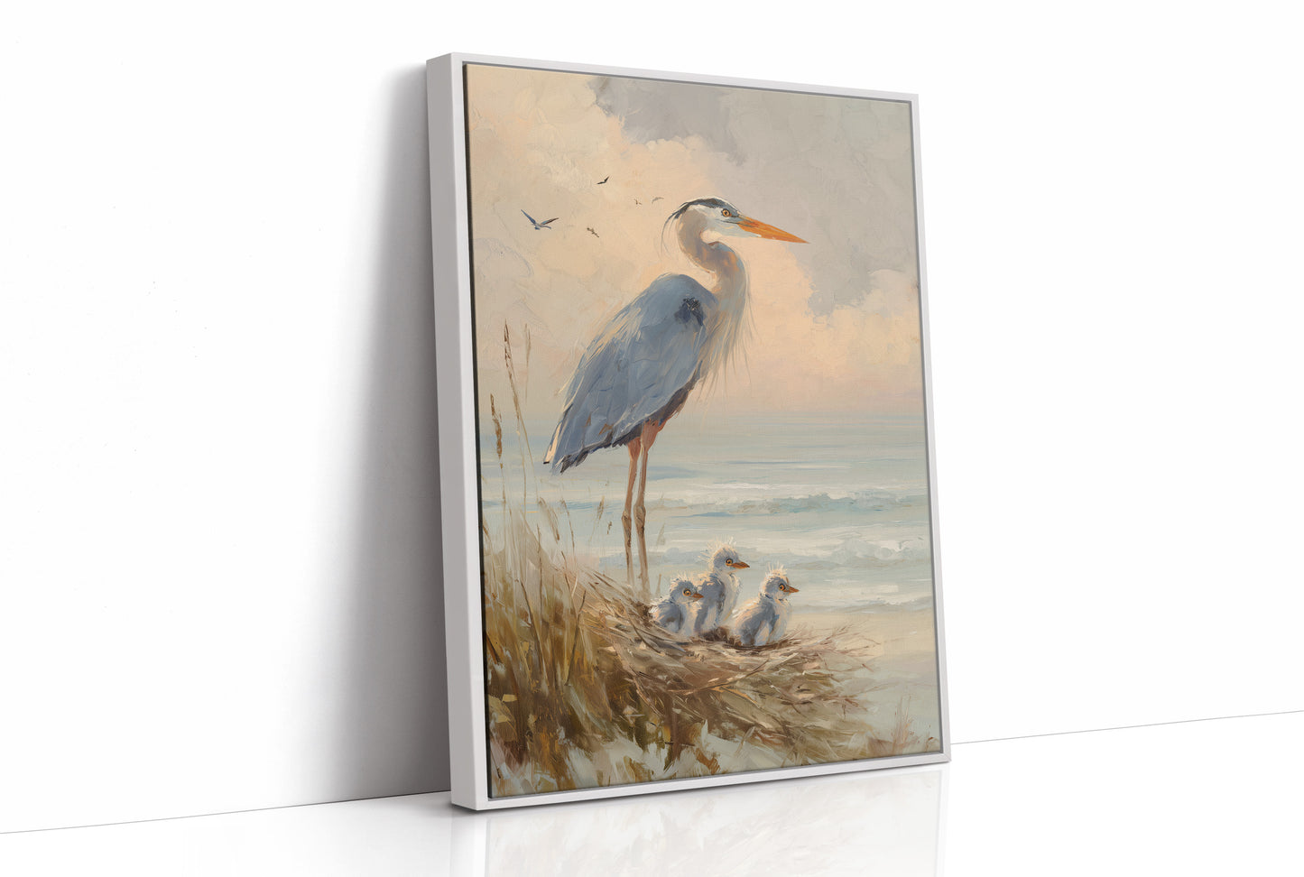 Shoreline Guardian Watches Dawn Break