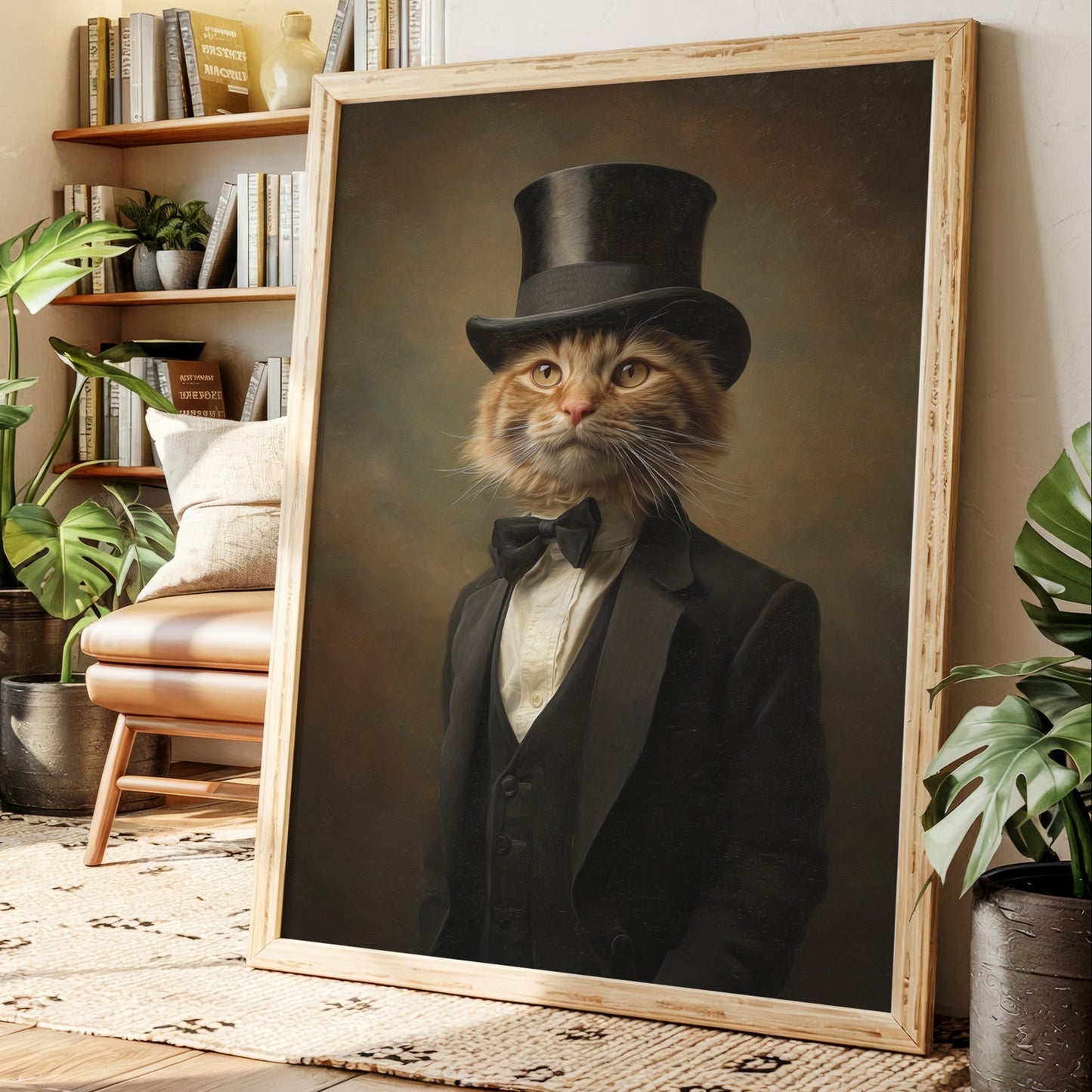 The Dapper Feline Connoisseur