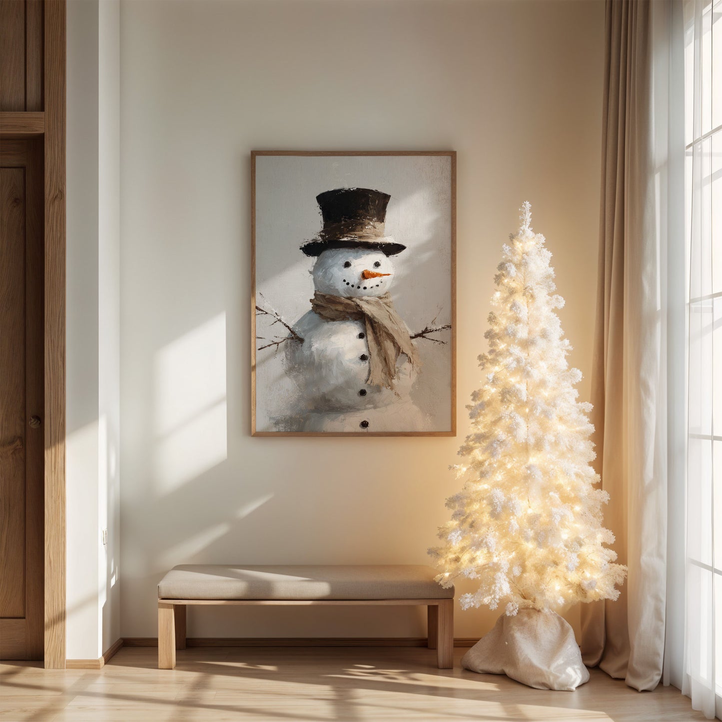 December's Gentle Friend Comes Calling